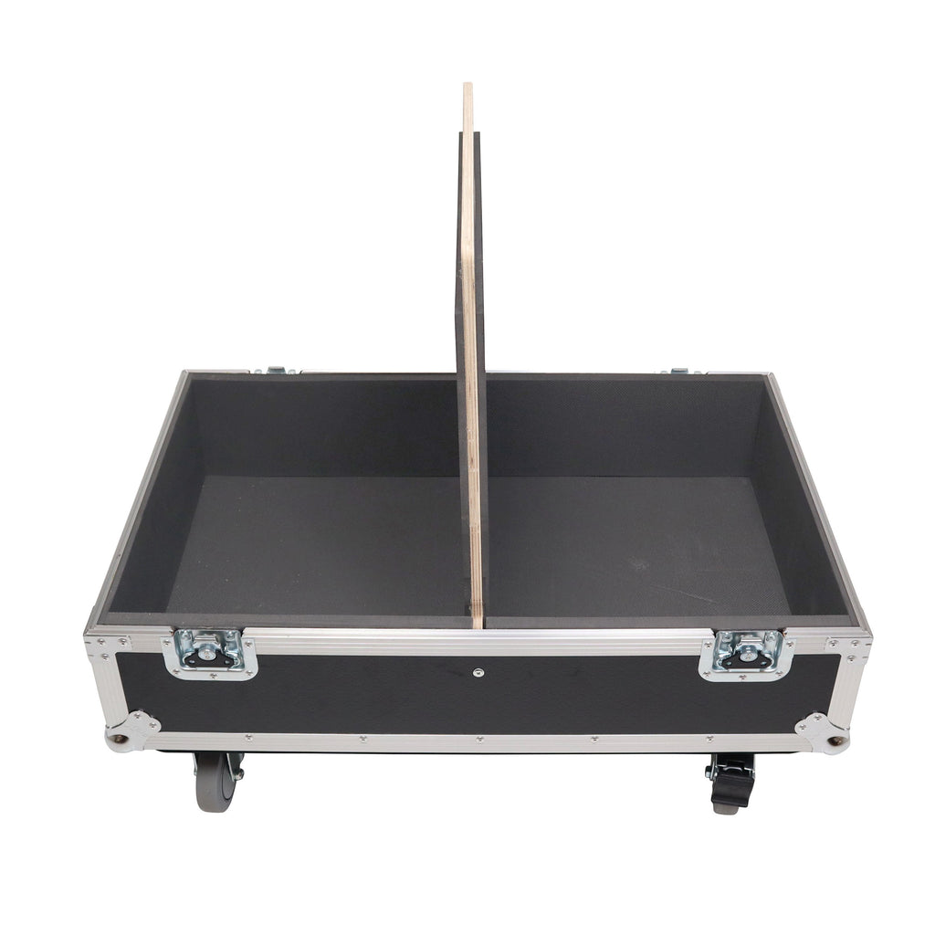 ATA Dual Speaker Flight Case For QSC KC12 Sub 26H x15Wx19L in.