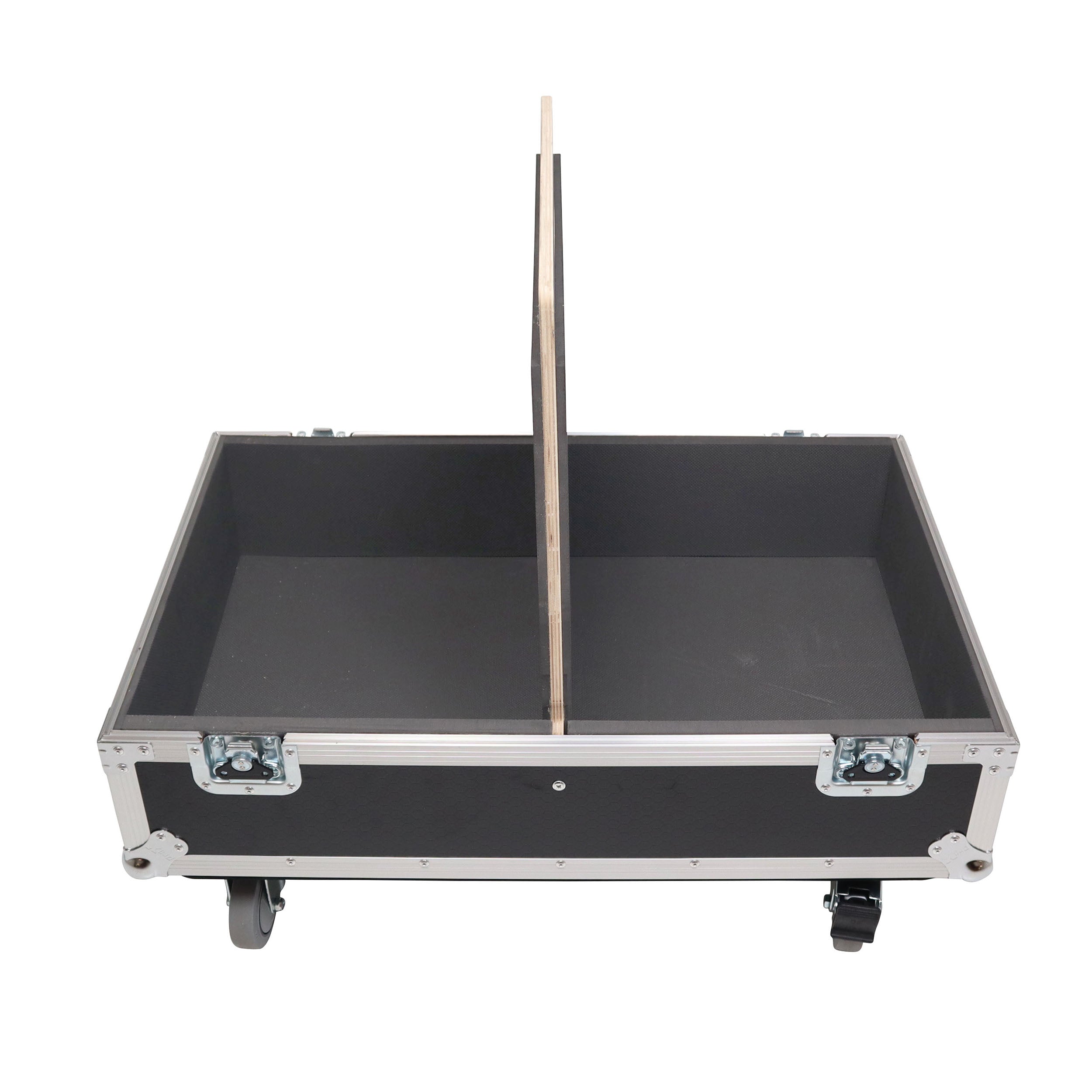 ATA Dual Speaker Flight Case For QSC KC12 Sub 26H x15Wx19L in.