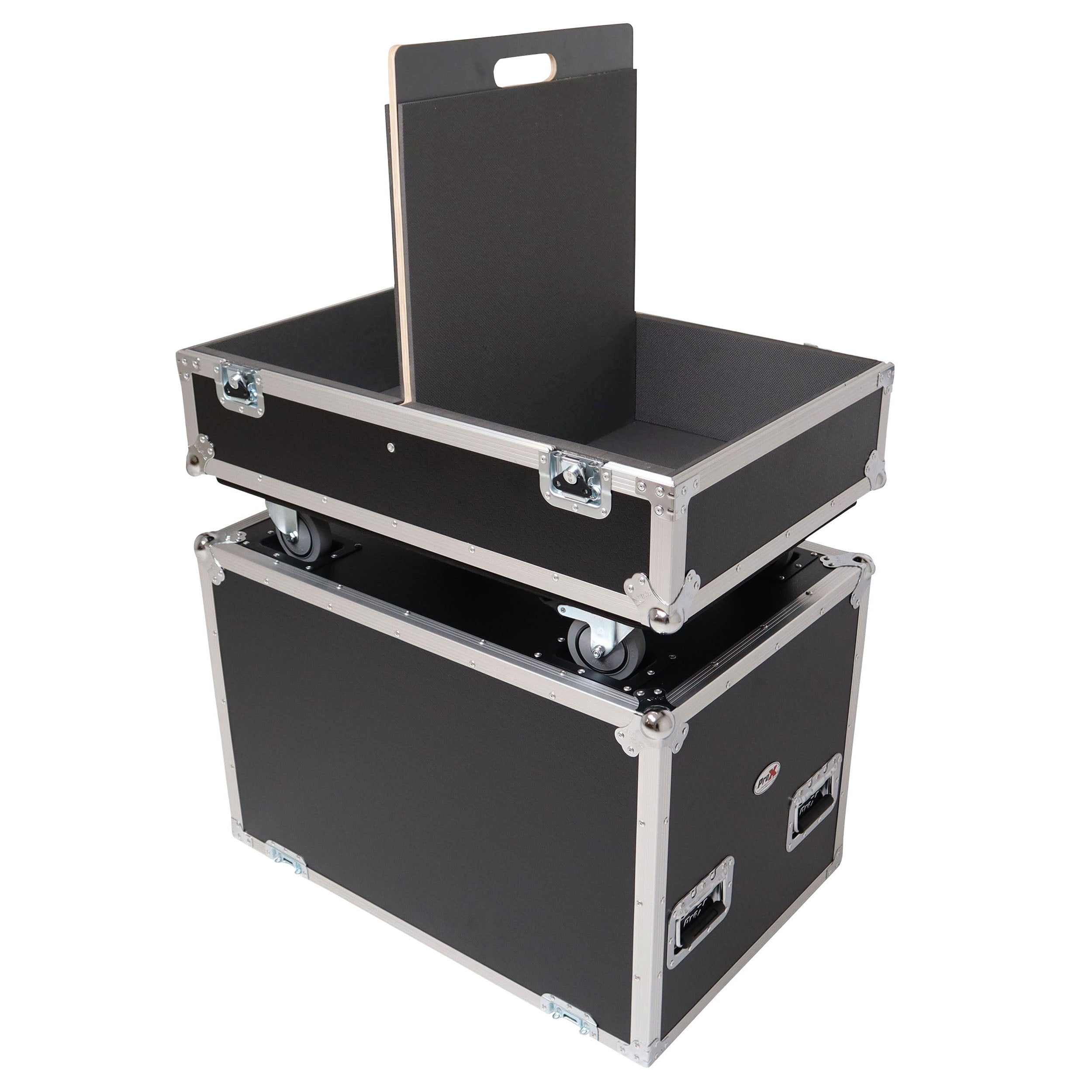 ATA Dual Speaker Flight Case For QSC KC12 Sub 26H x15Wx19L in.