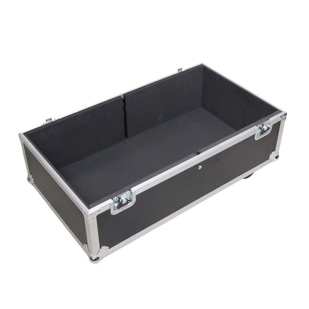 ATA Dual Speaker Flight Case For QSC KW152/RCF TTL 4-A Speakers - 33H x18Wx16L in.