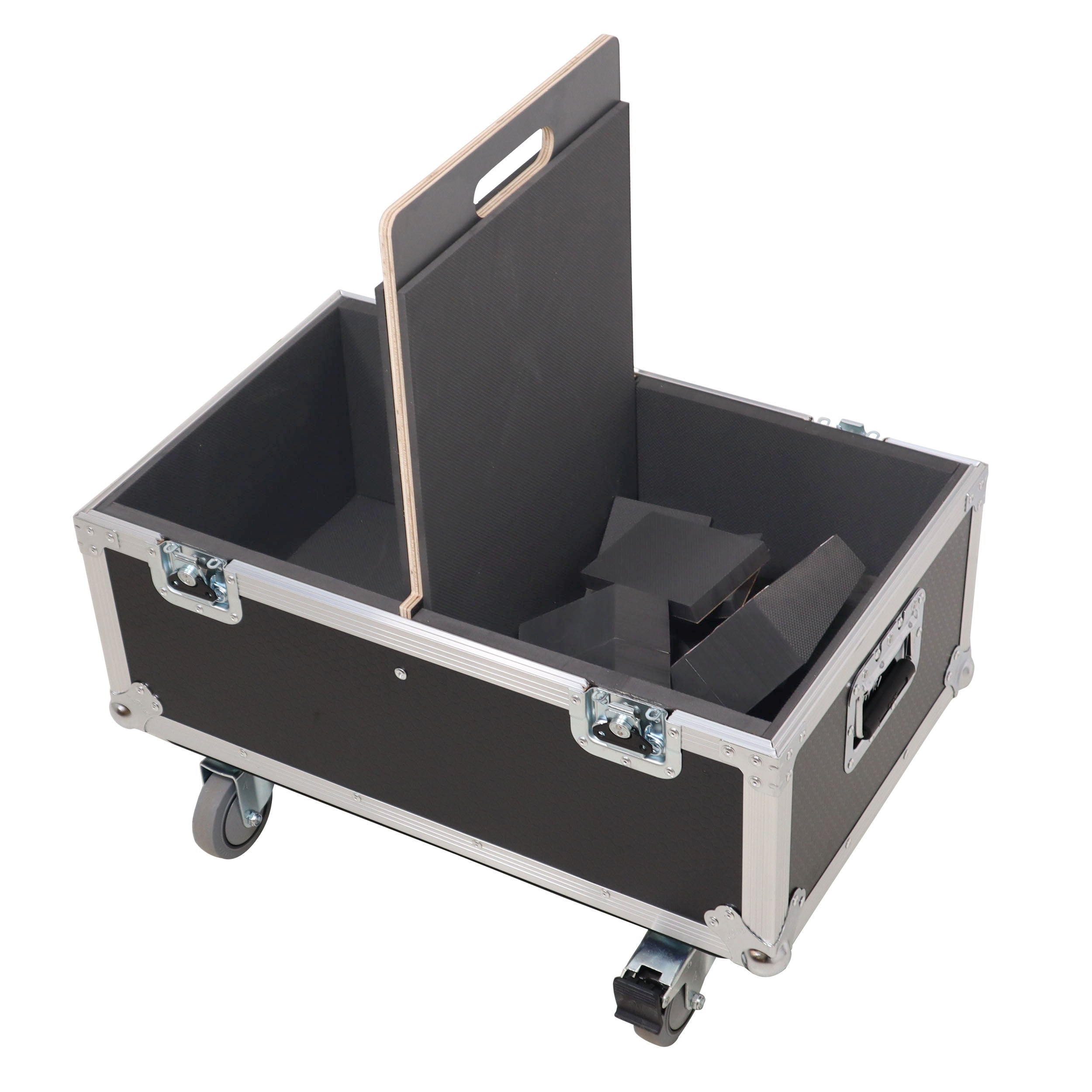 Universal ATA Dual Speaker Flight Case for 2x RCF TTL4 and similar sizes 33"Hx15"Wx12.50"D