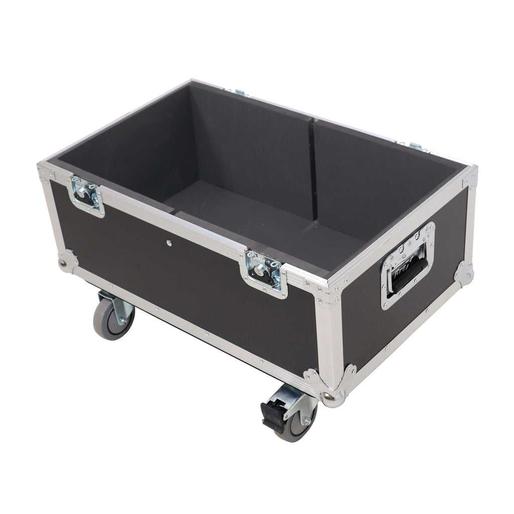 Universal ATA Dual Speaker Flight Case for 2x RCF TTL4 and similar sizes 33"Hx15"Wx12.50"D