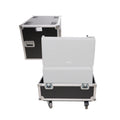 Universal ATA Speaker Flight Case for 2xQSC KLA12 LA112 FBT HORIZON VHA 112SA, Mackie DRM12A and similar sizes 30x26x22 in