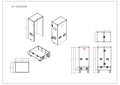 Universal Line Array Speaker Flight Case fits 4x RCF HDL30, HDL20, JBL SRX910LA, DAS SARA100 and most similar