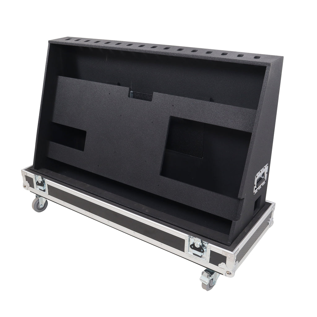 55" LED Floor Monitor with 4x 4" Wheels
