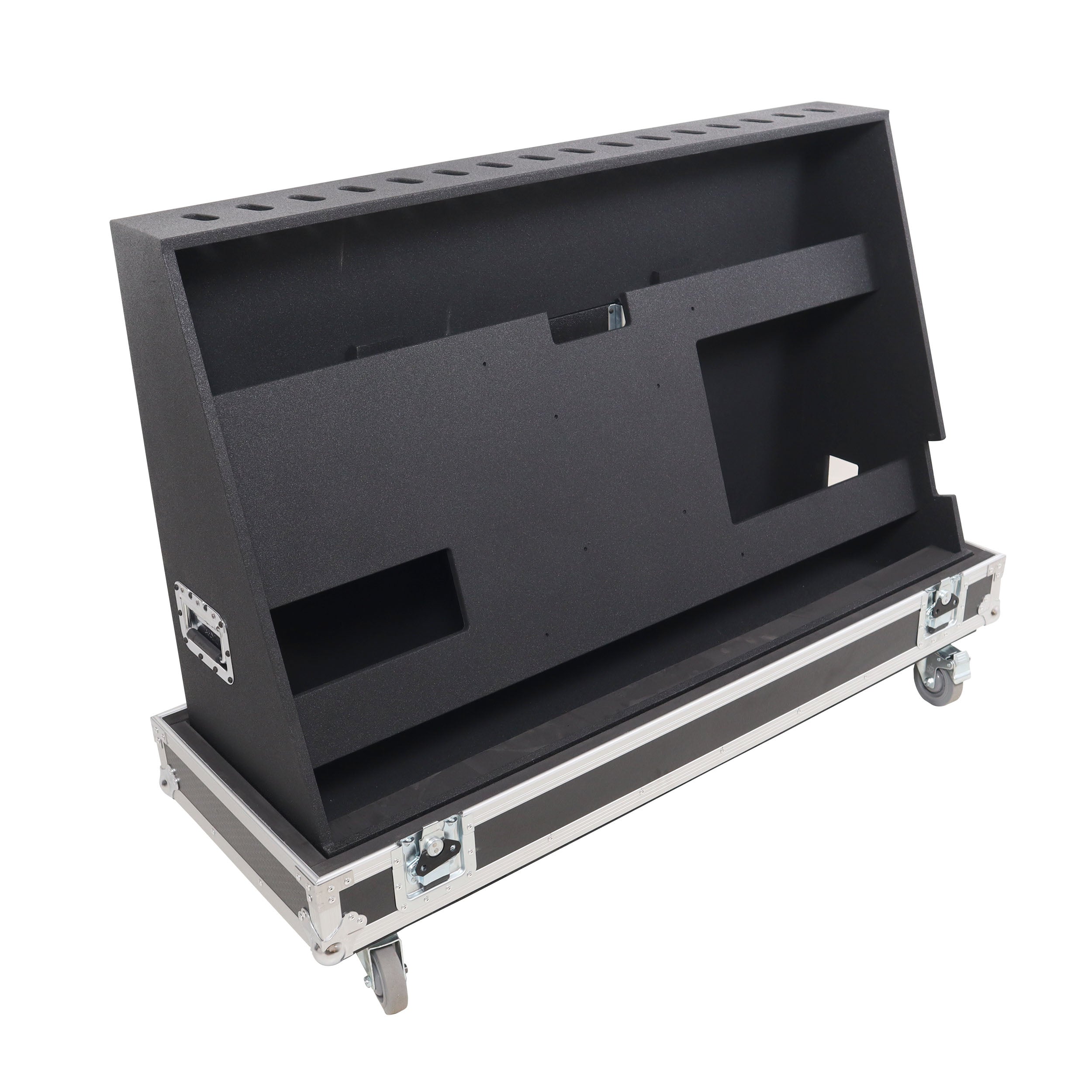 55" LED Floor Monitor with 4x 4" Wheels