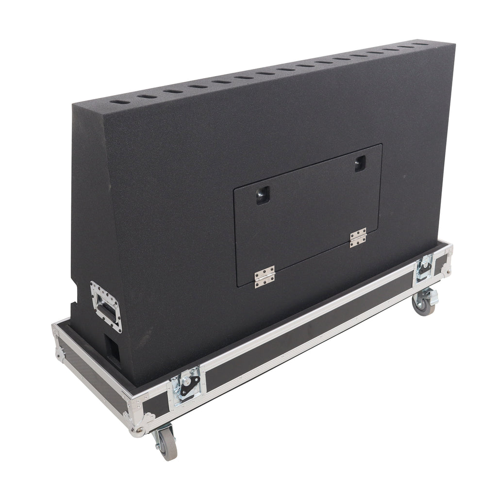 55" LED Floor Monitor with 4x 4" Wheels