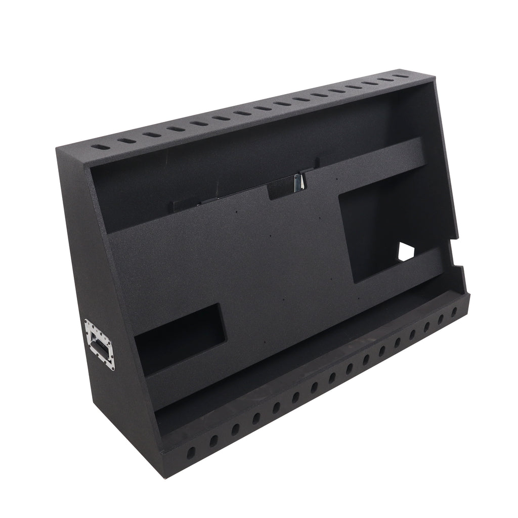 55" LED Floor Monitor with 4x 4" Wheels