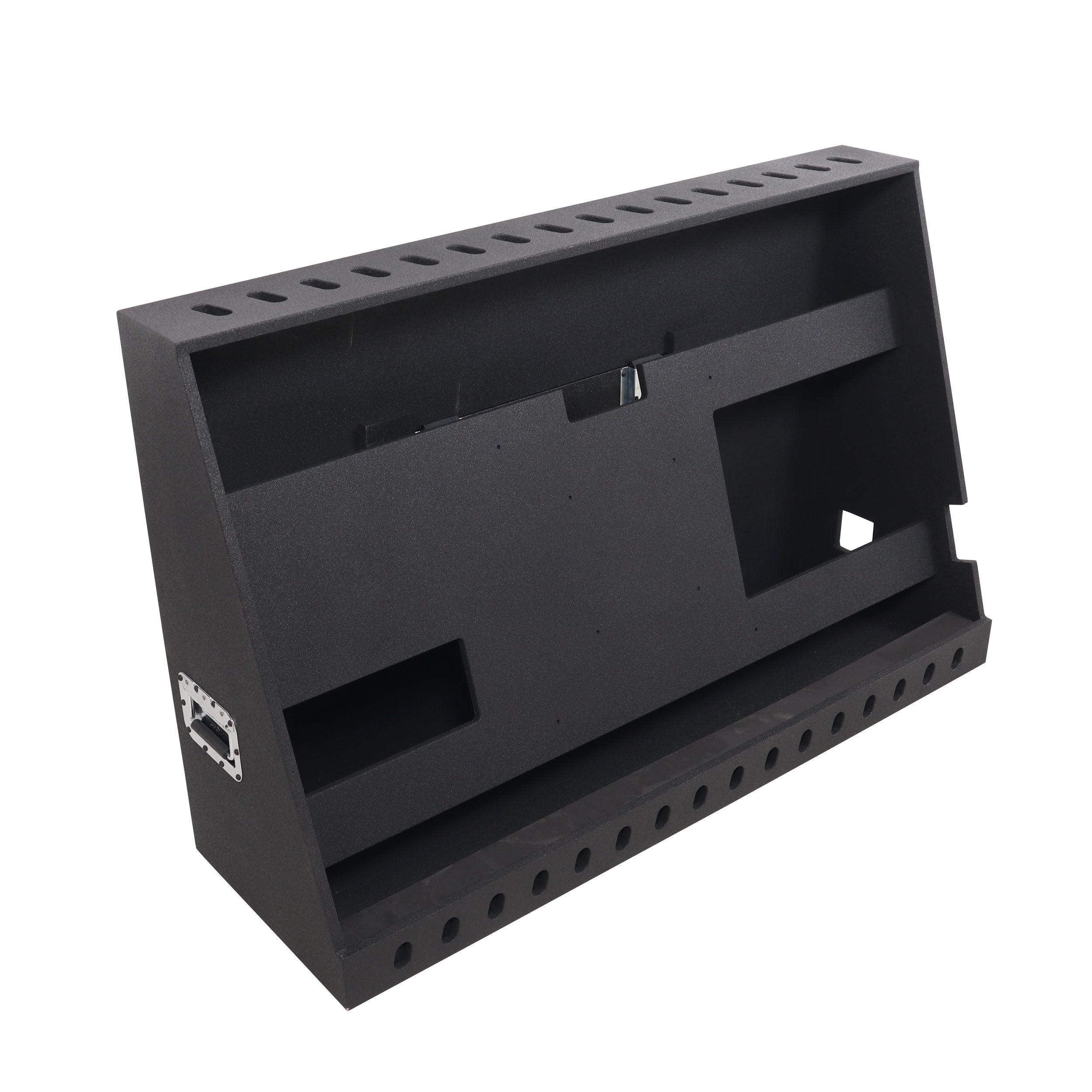 55" LED Floor Monitor with 4x 4" Wheels