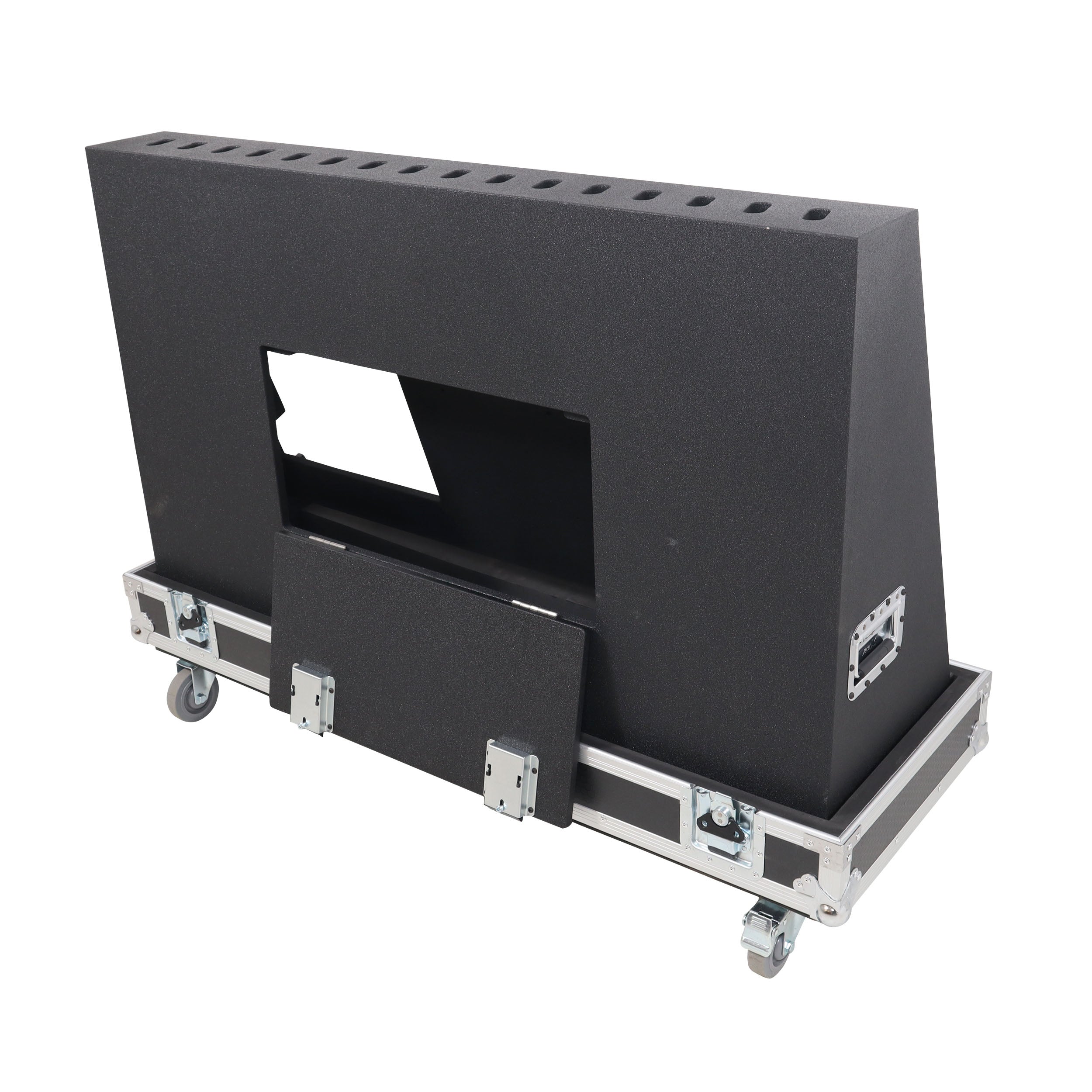 55" LED Floor Monitor with 4x 4" Wheels