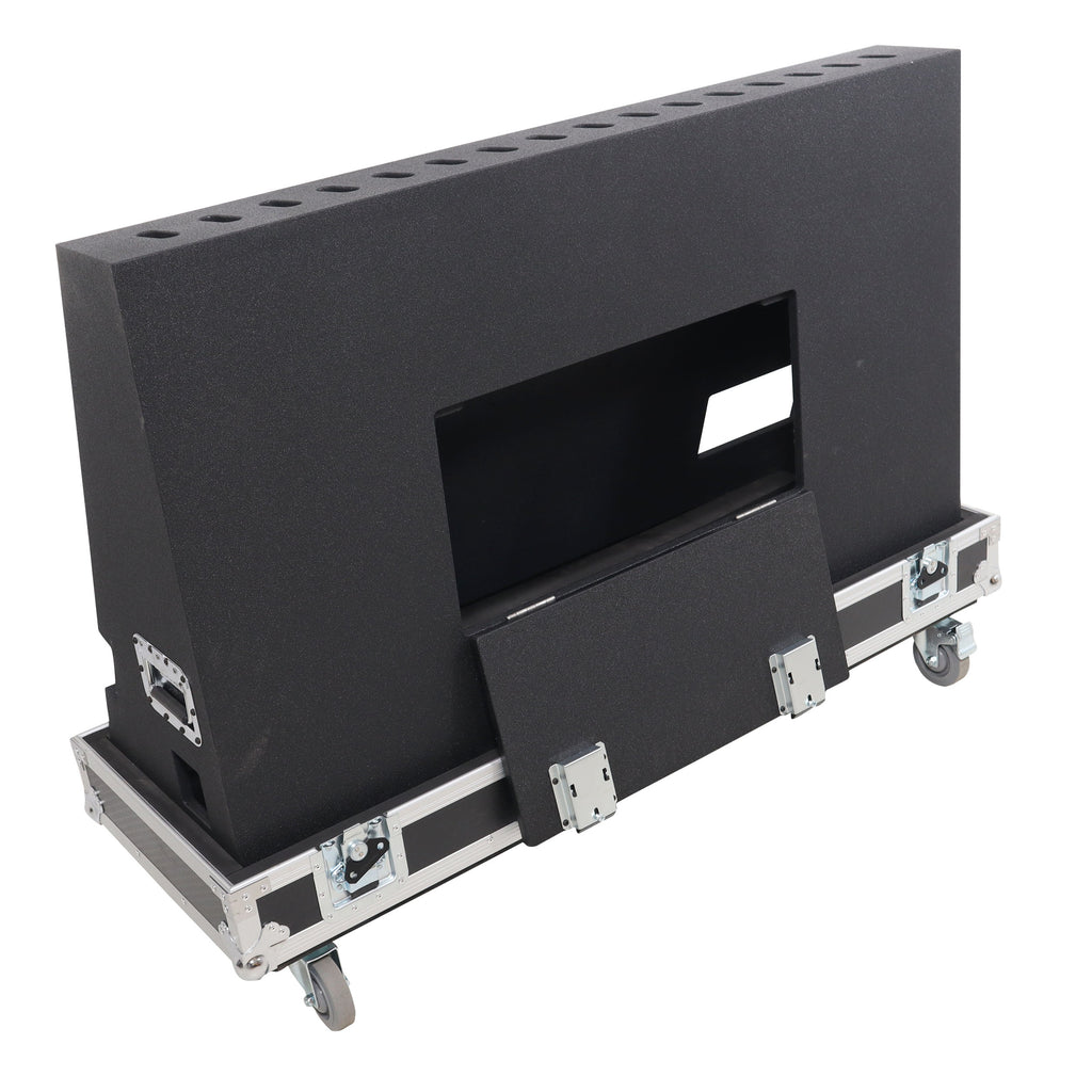 55" LED Floor Monitor with 4x 4" Wheels