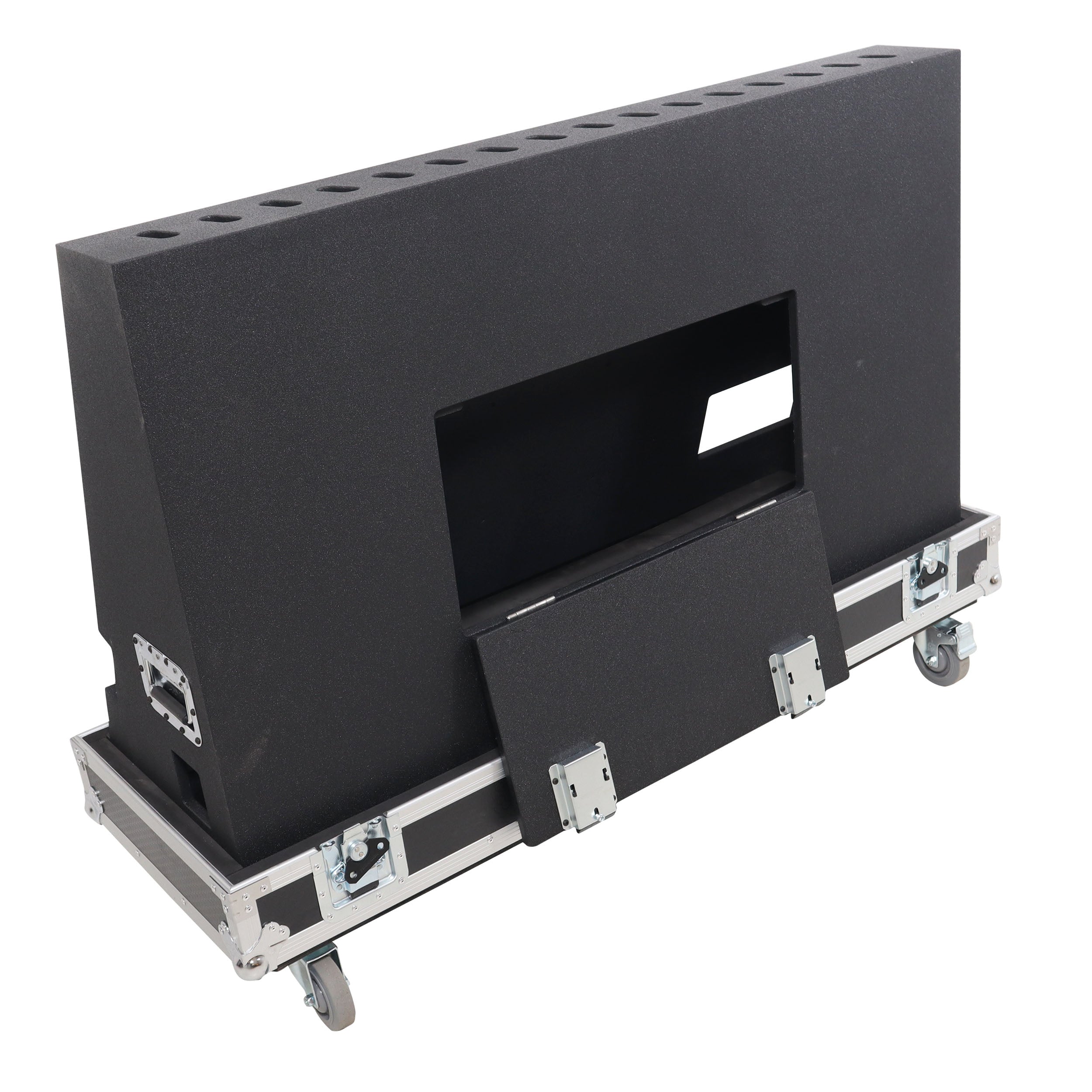 55" LED Floor Monitor with 4x 4" Wheels