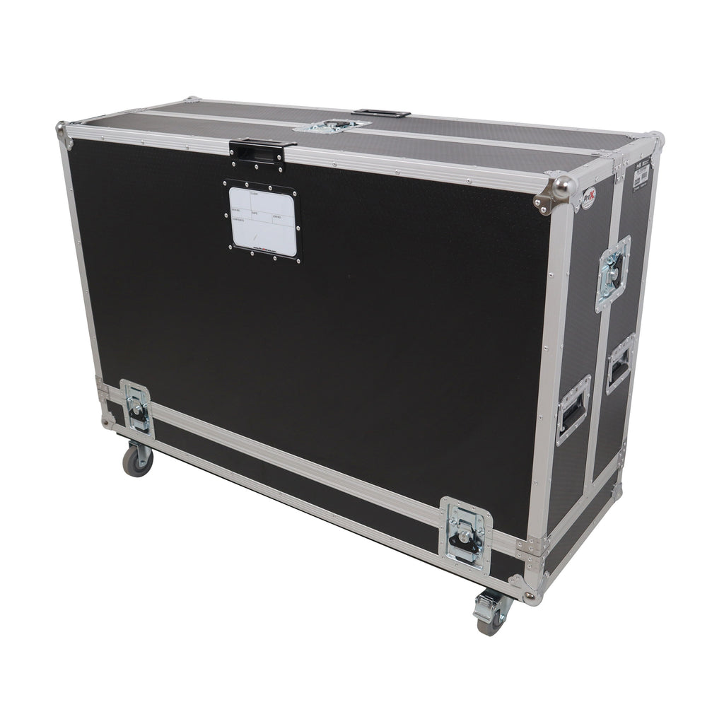 55" LED Floor Monitor with 4x 4" Wheels