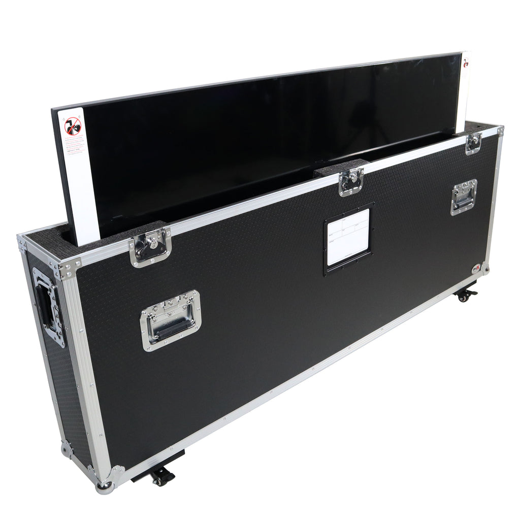 ATA Case For Single 70" to 85" Flatscreen TV Monitor Screen with Top Lid