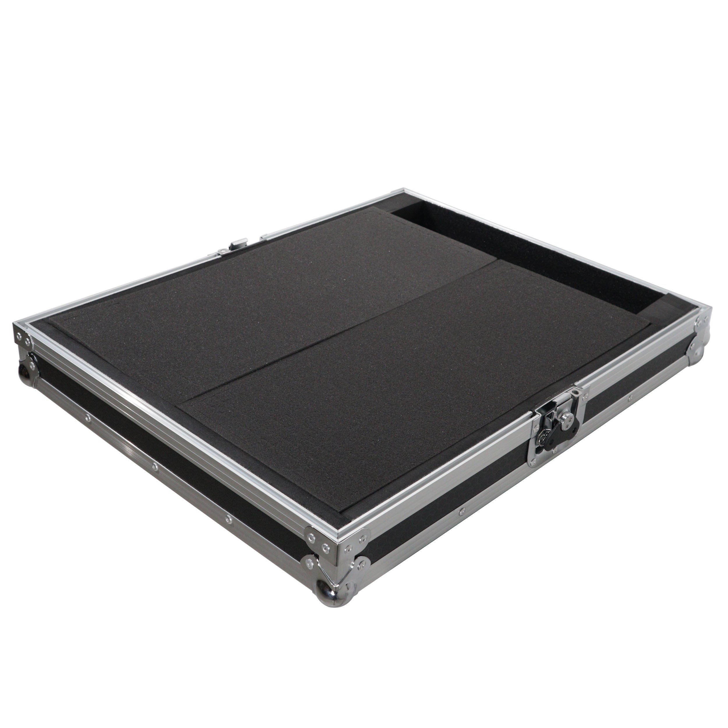 Universal Flight Style Digital Audio Mixer Console Road Case with Diced Foam – Fits up to 18" x 21" Mixers