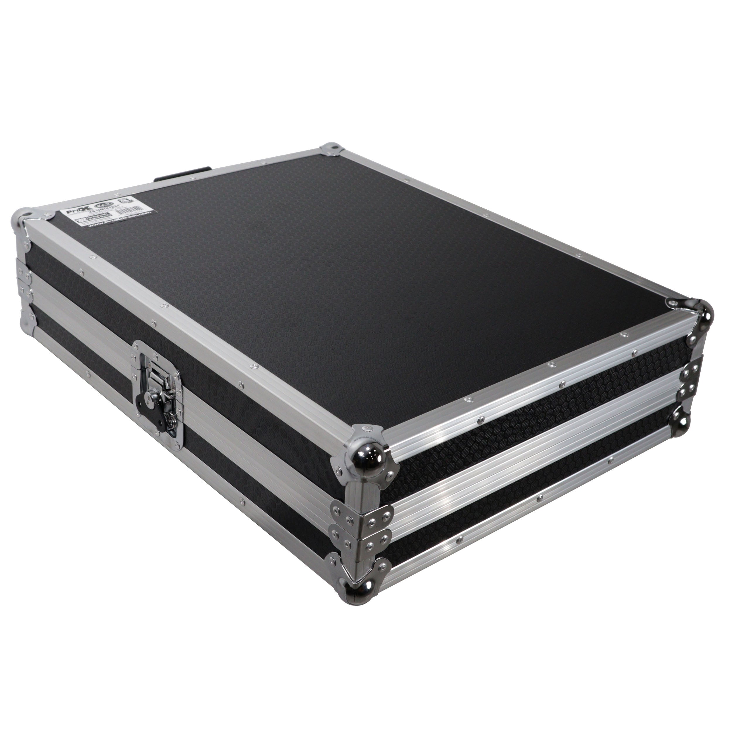 Universal Flight Style Digital Audio Mixer Console Road Case with Diced Foam – Fits up to 18" x 21" Mixers