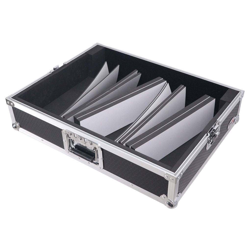 Universal Flight Style Road Case for CHAMSYS QuickQ 20 with Diced Foam Fits up to 24"x15" Mixers