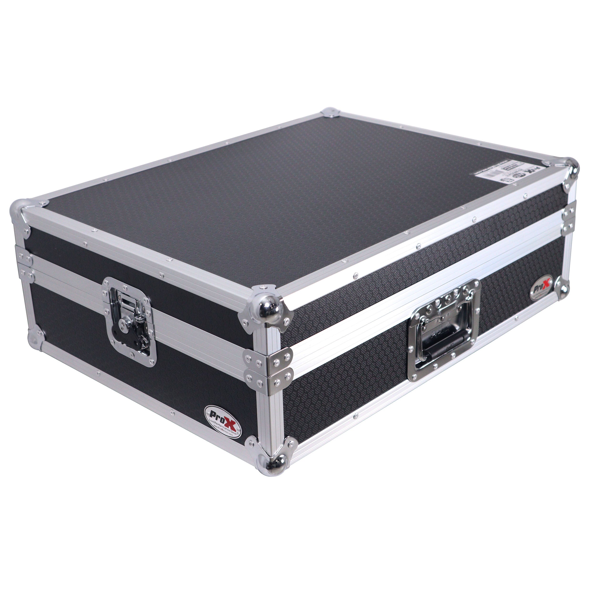 Universal Flight Style Road Case for CHAMSYS QuickQ 20 with Diced Foam Fits up to 24"x15" Mixers