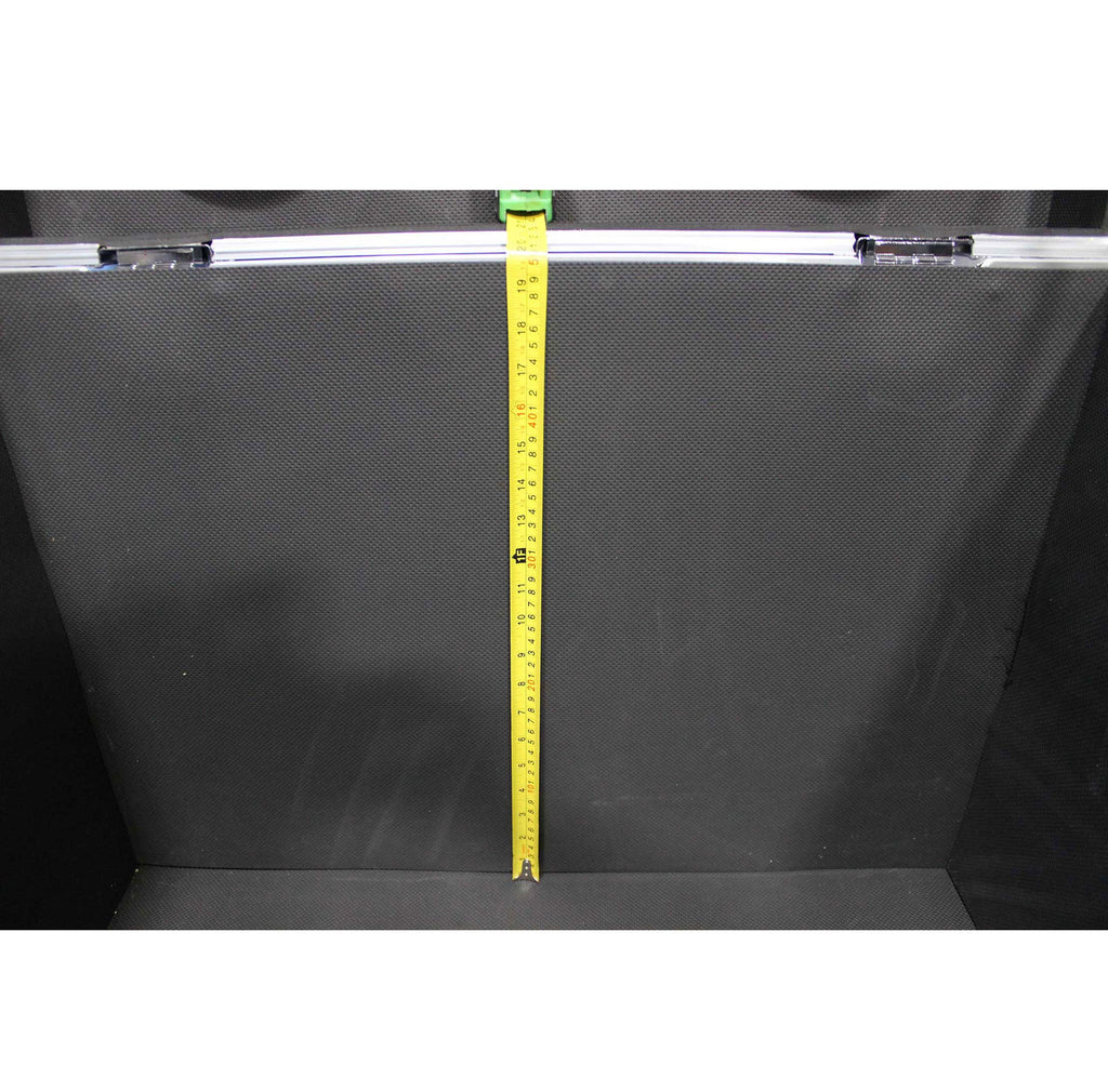 ATA Utility Flight Travel Heavy-Duty Storage Road Case with 4" in casters – 29.5"x29.5"x29" Exterior