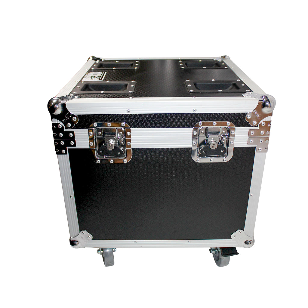 ATA Utility Flight Travel Heavy-Duty Storage Road Case with 4" in casters – 20"x20"x17" Exterior