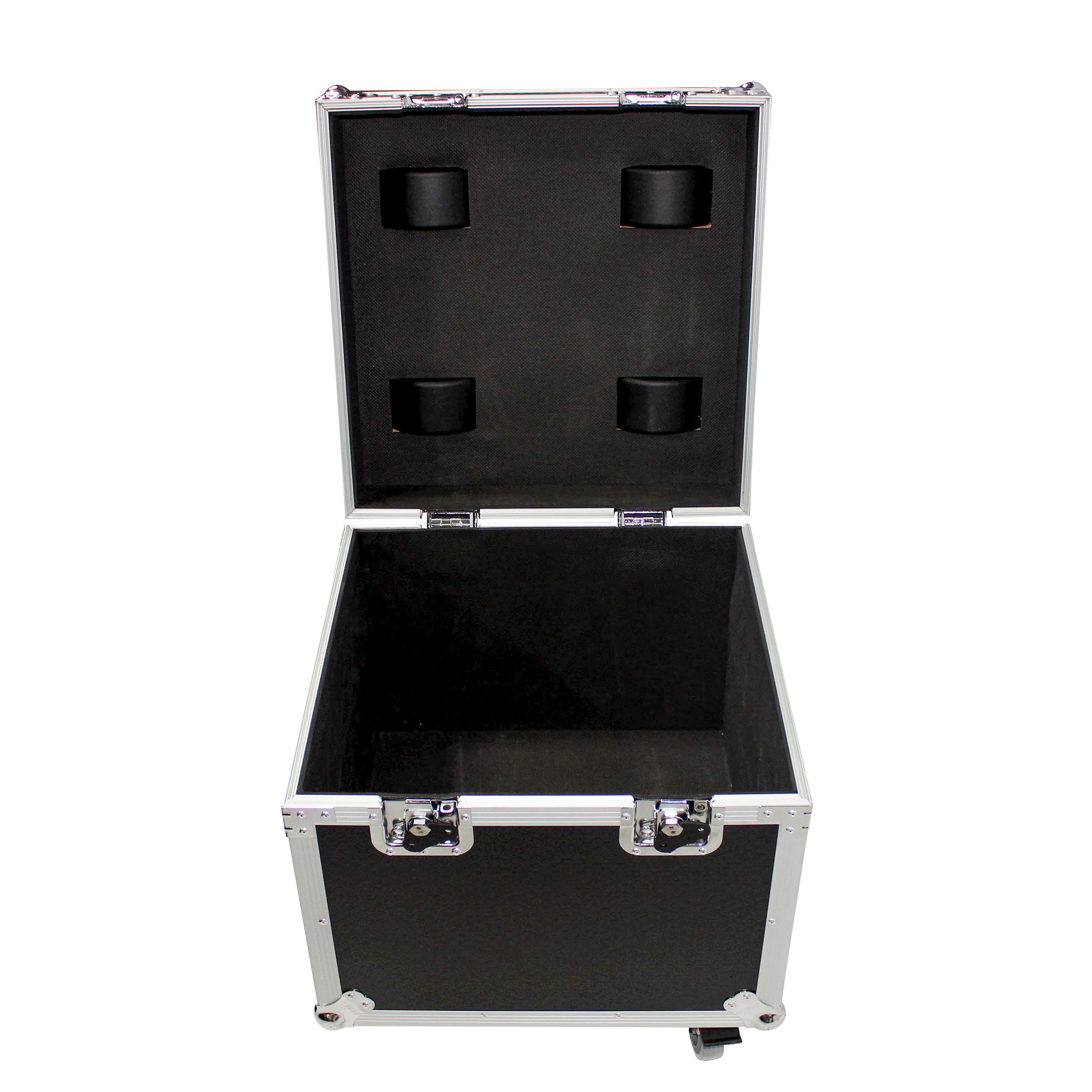ATA Utility Flight Travel Heavy-Duty Storage Road Case with 4" in casters – 20"x20"x17" Exterior
