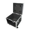 ATA Utility Flight Travel Heavy-Duty Storage Road Case with 4" in casters – 20"x20"x17" Exterior