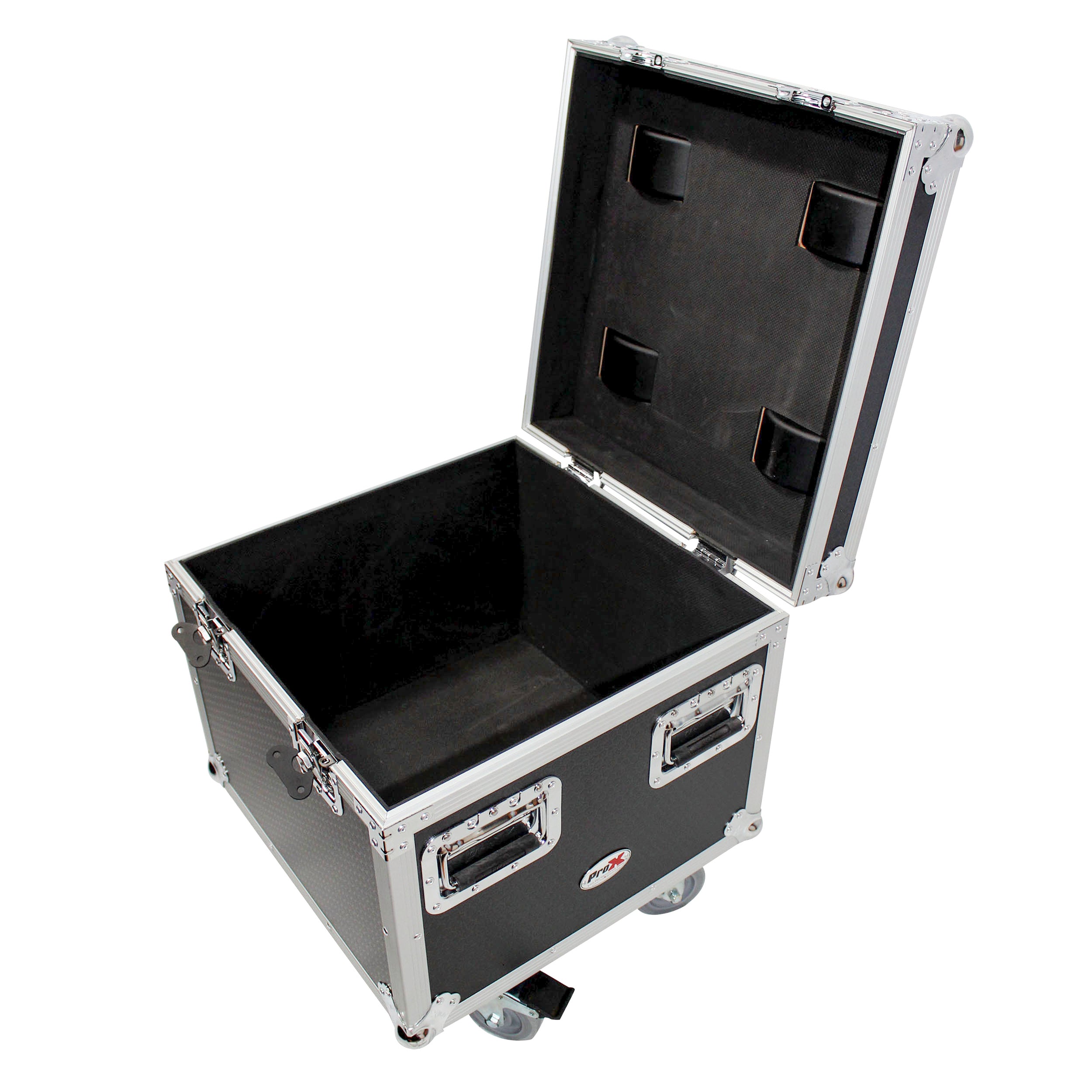 ATA Utility Flight Travel Heavy-Duty Storage Road Case with 4" in casters – 20"x20"x17" Exterior