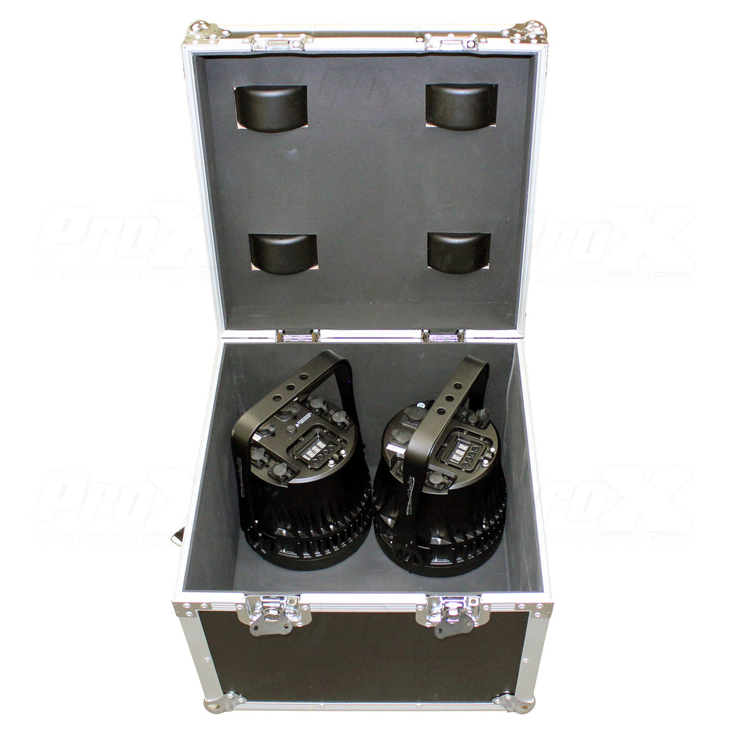 ATA Utility Flight Travel Heavy-Duty Storage Road Case with 4" in casters – 20"x20"x17" Exterior