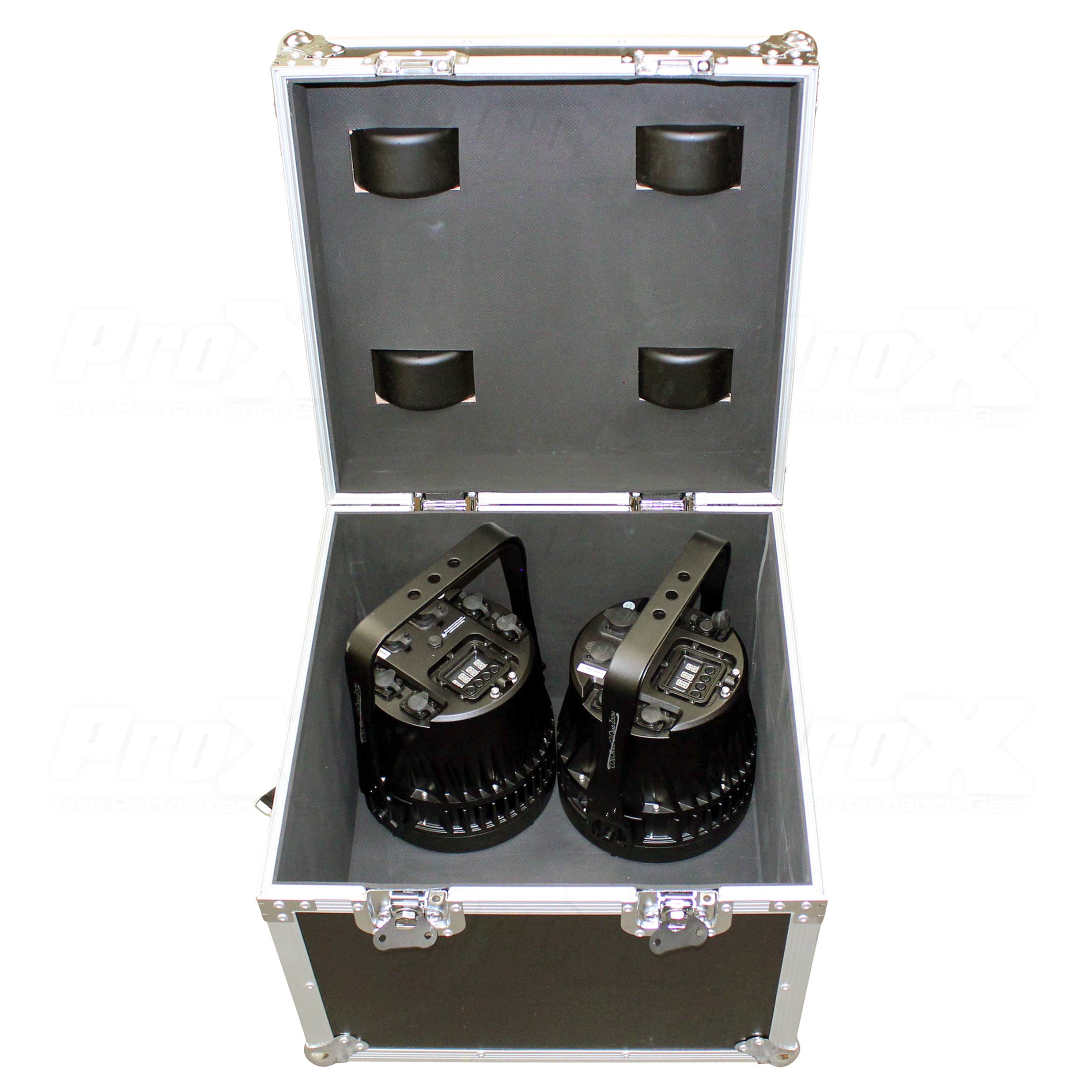 ATA Utility Flight Travel Heavy-Duty Storage Road Case with 4" in casters – 20"x20"x17" Exterior