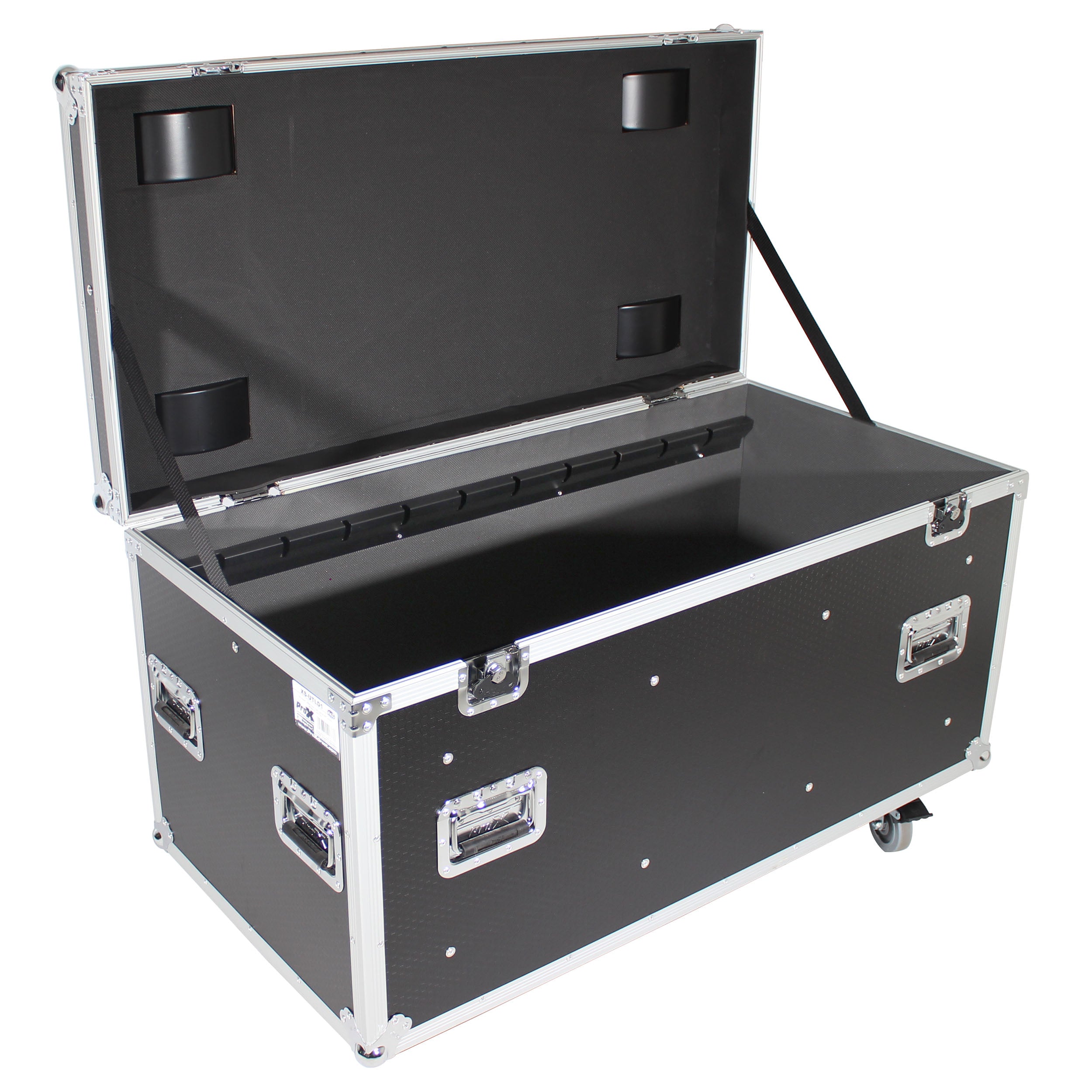 ATA Utility Flight Travel Heavy-Duty Storage Road Case with 4" in casters – 47.2"x23.6"x23.6" Exterior