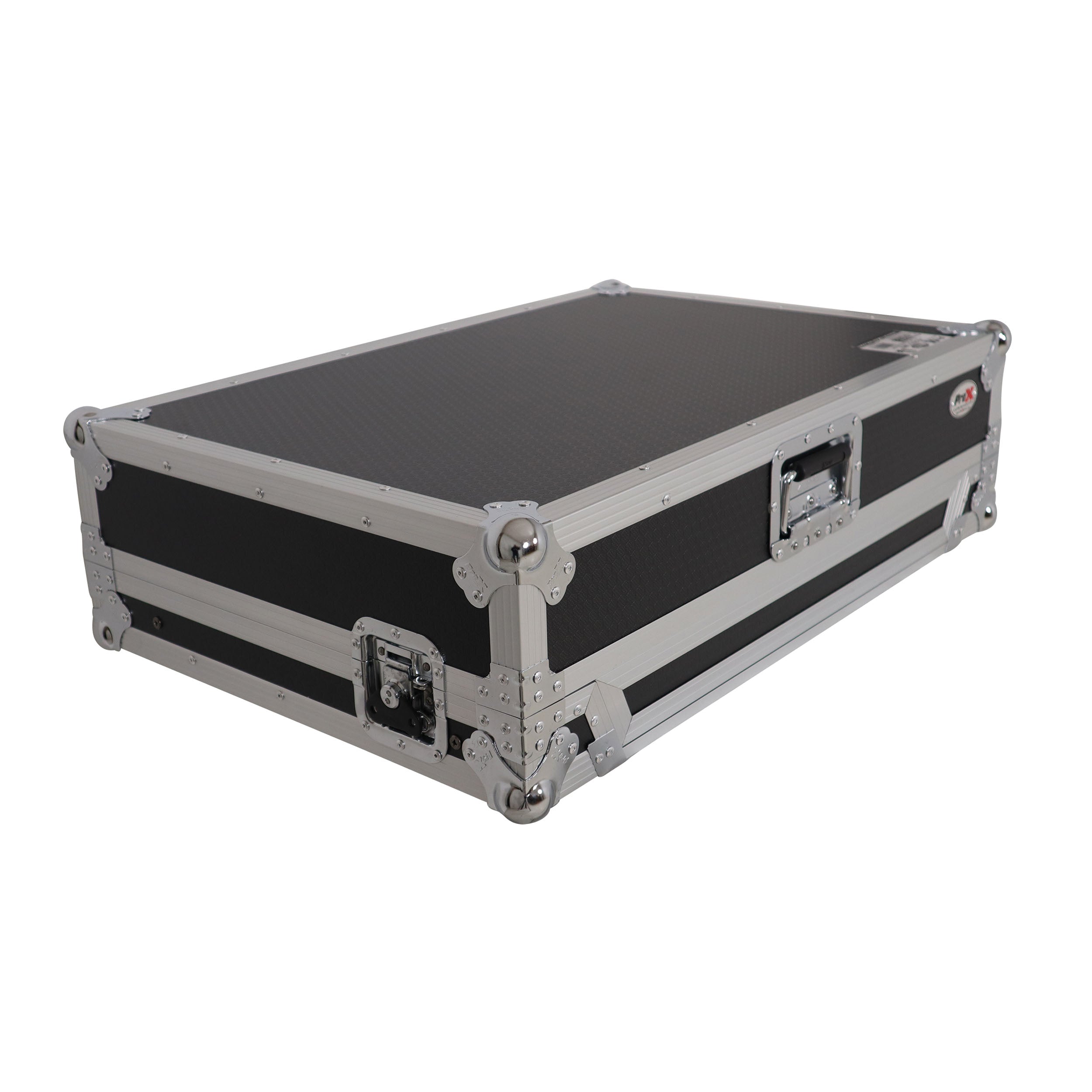 Universal Flight Style Road Case for Large Sized DJ Controllers with Sliding Laptop Shelf