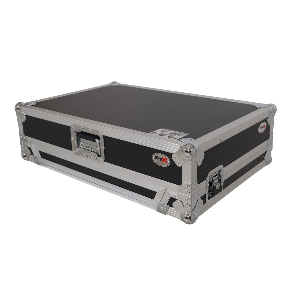 Universal Flight Style Road Case for Large Sized DJ Controllers with Sliding Laptop Shelf