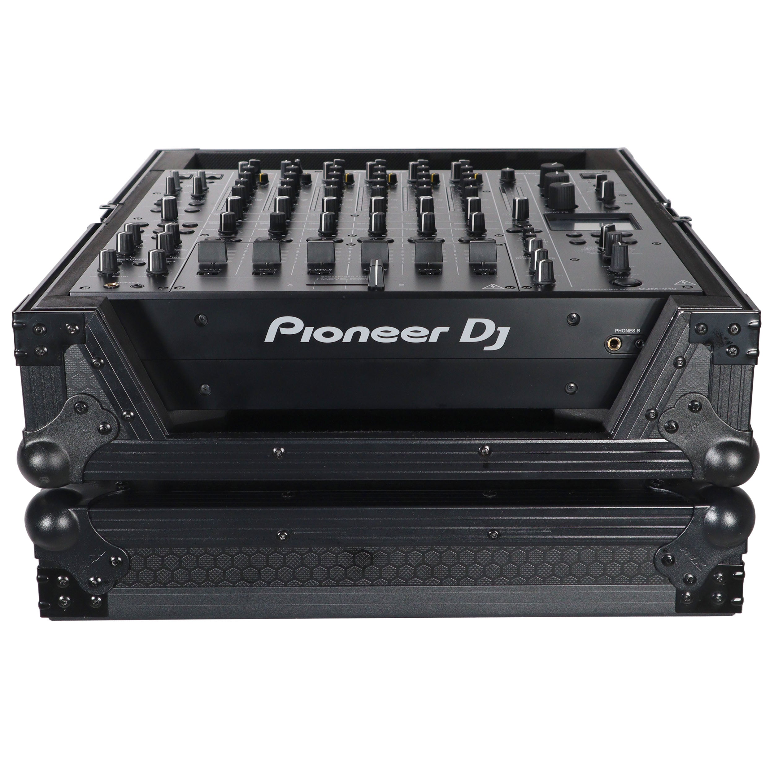ATA Style Flight Road Case for Pioneer DJM-A9 DJM V10 DJ Mixer Black Finish
