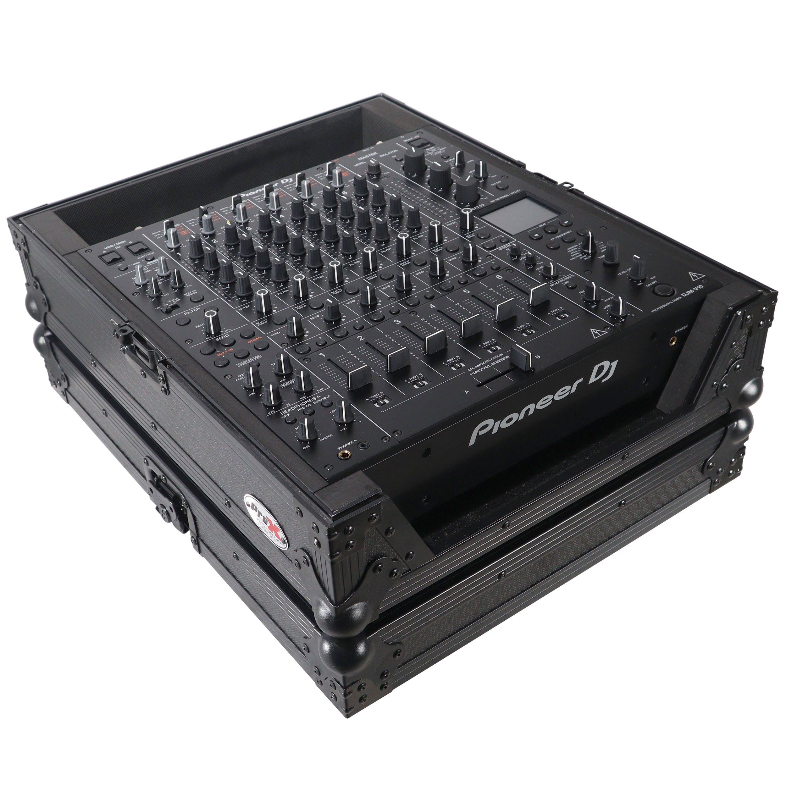 ATA Style Flight Road Case for Pioneer DJM-A9 DJM V10 DJ Mixer Black Finish
