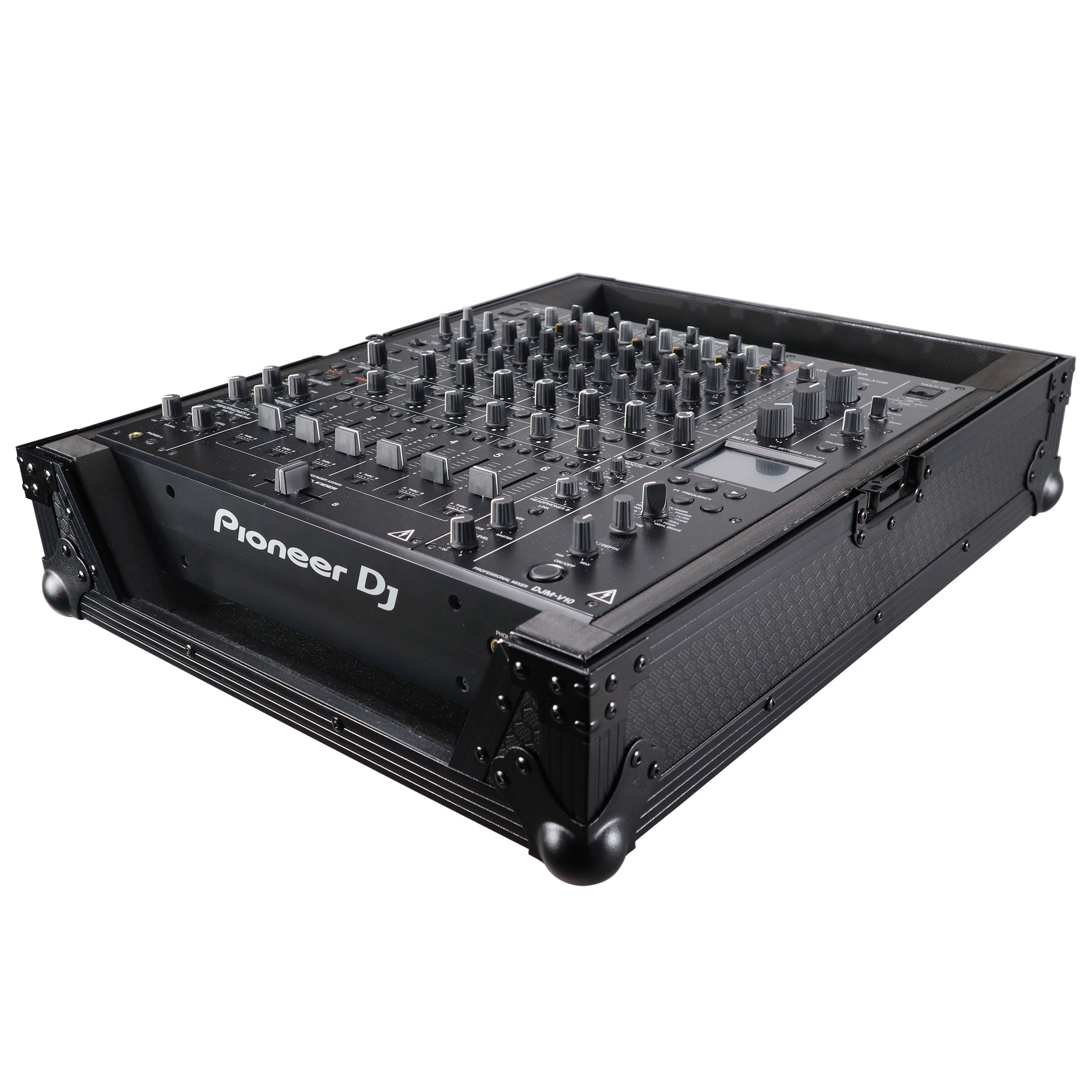 ATA Style Flight Road Case for Pioneer DJM-A9 DJM V10 DJ Mixer Black Finish