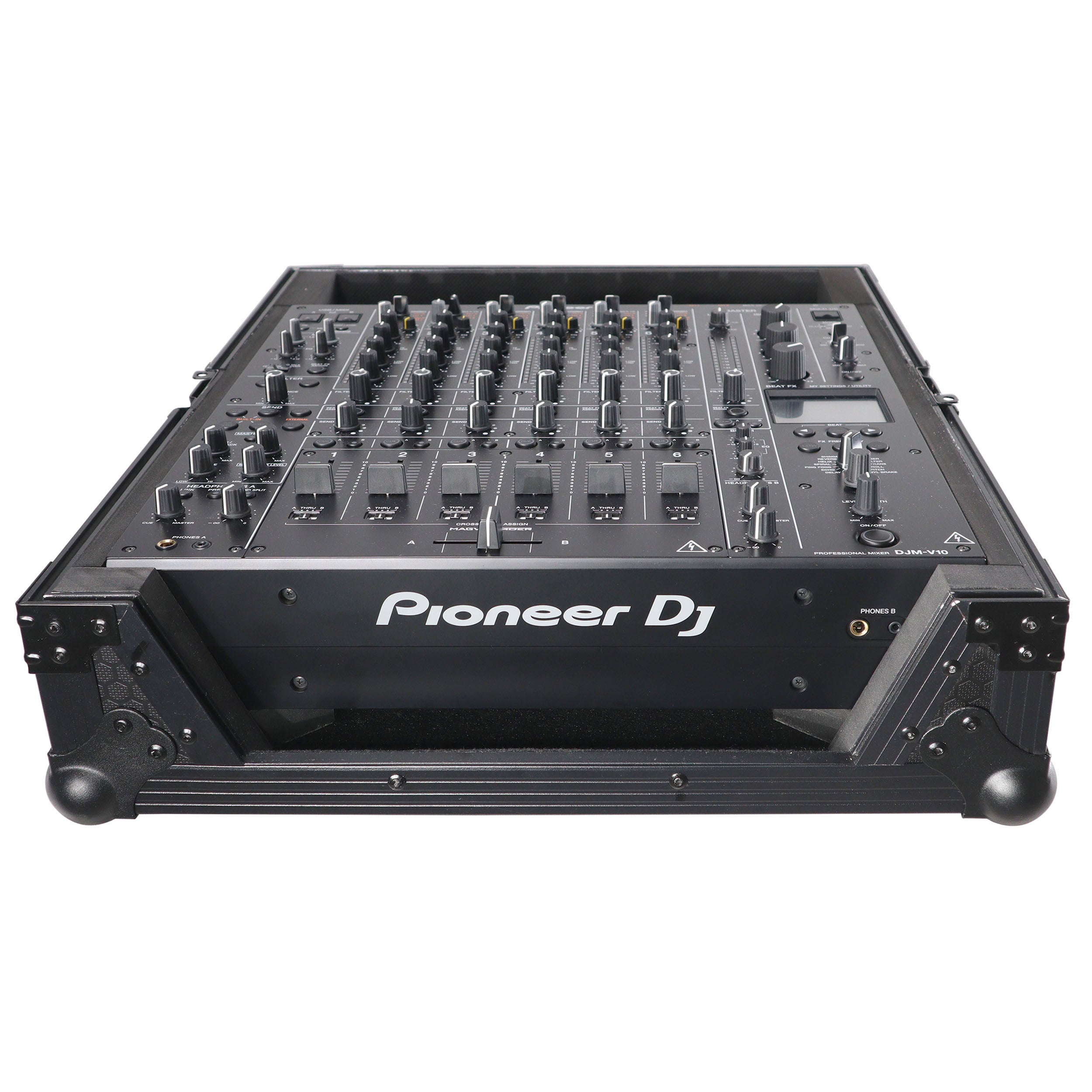 ATA Style Flight Road Case for Pioneer DJM-A9 DJM V10 DJ Mixer Black Finish