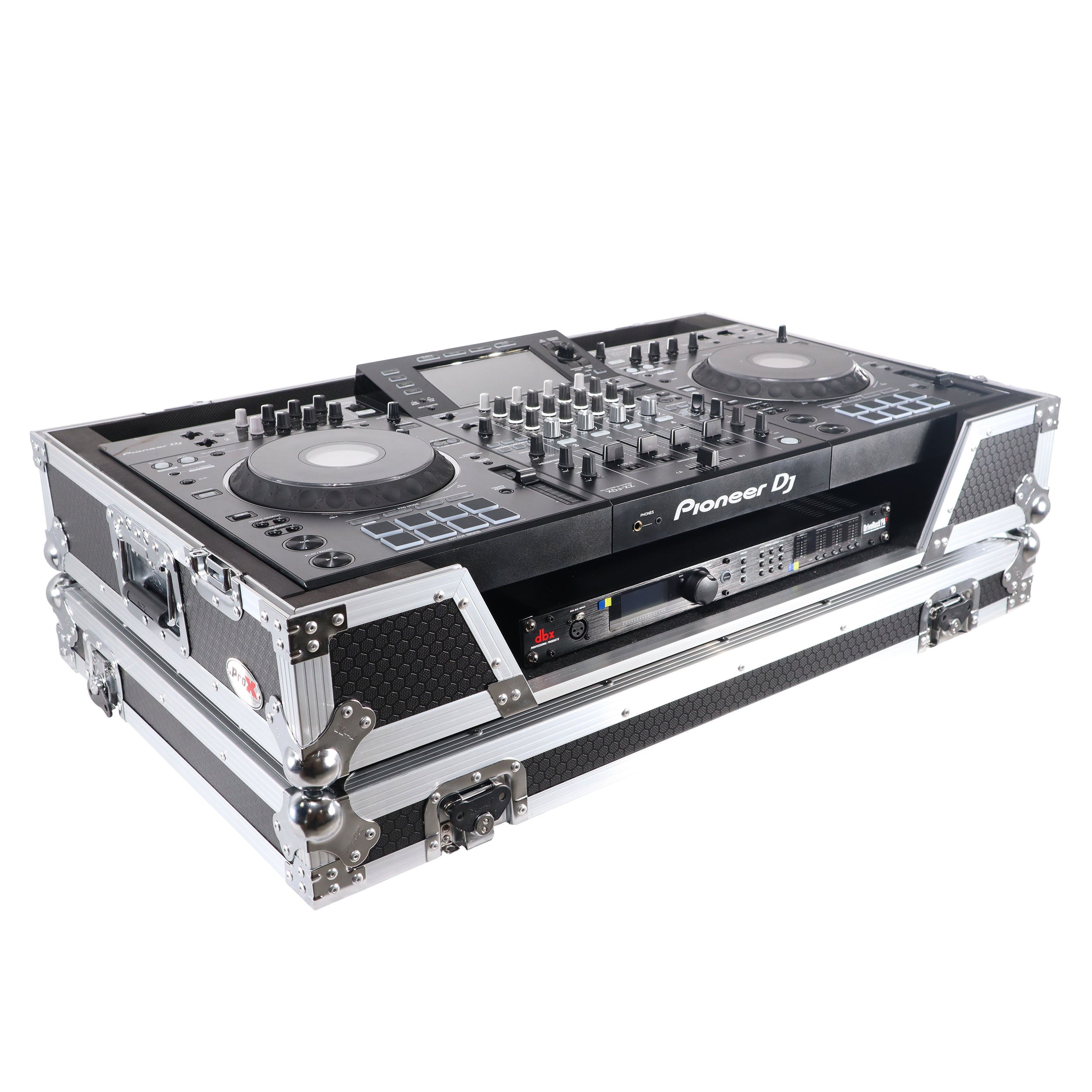 ATA Flight Case For Pioneer XDJ-XZ DJ Controller with 1U Rack Space and Wheels