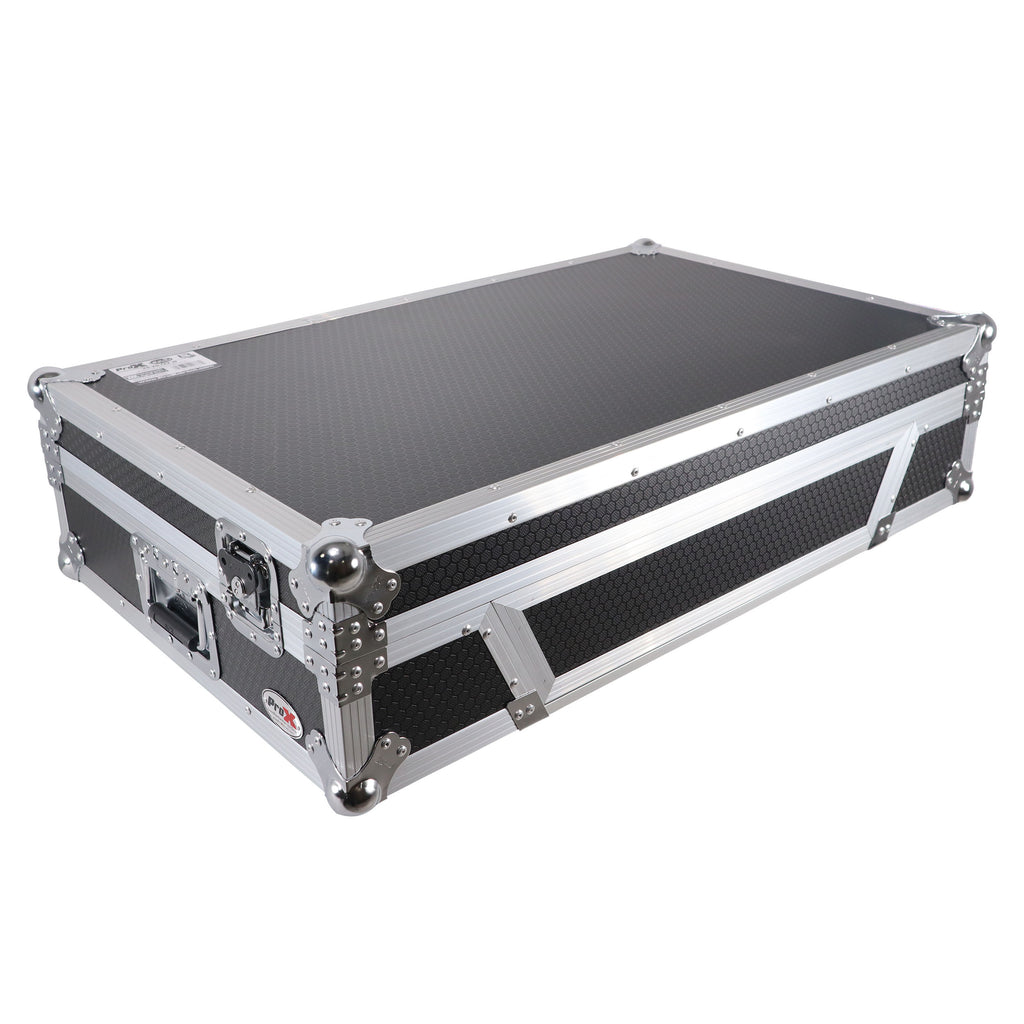 ATA Flight Case For Pioneer XDJ-XZ DJ Controller with 1U Rack Space and Wheels