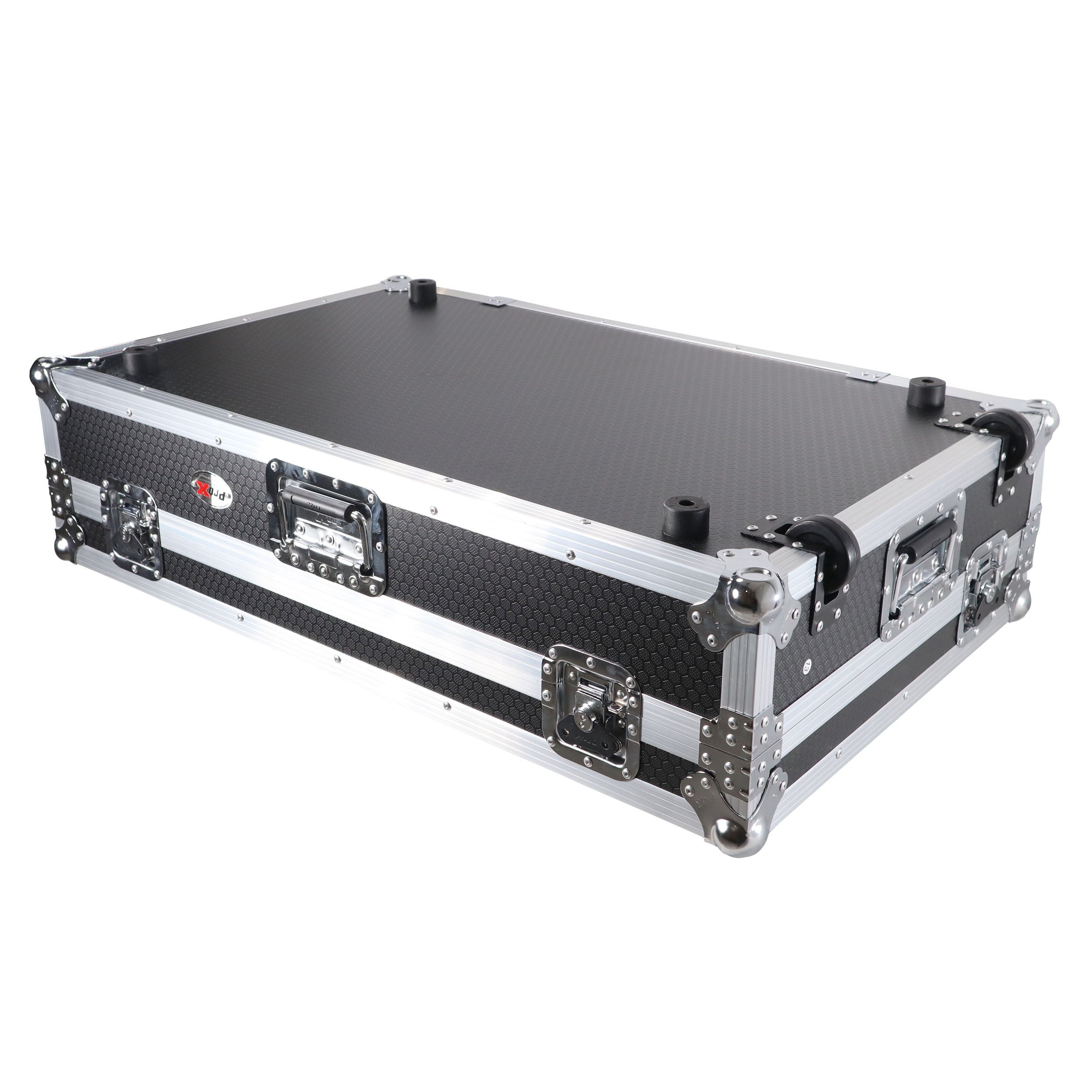 ATA Flight Case For Pioneer XDJ-XZ DJ Controller with 1U Rack Space and Wheels