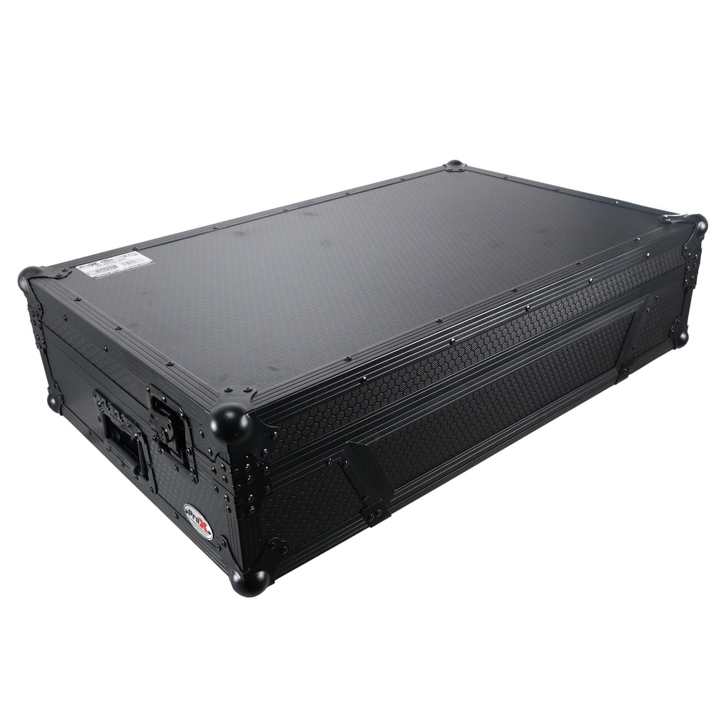 ATA Flight Case For Pioneer XDJ-XZ DJ Controller with 1U Rack Space and Wheels - Black