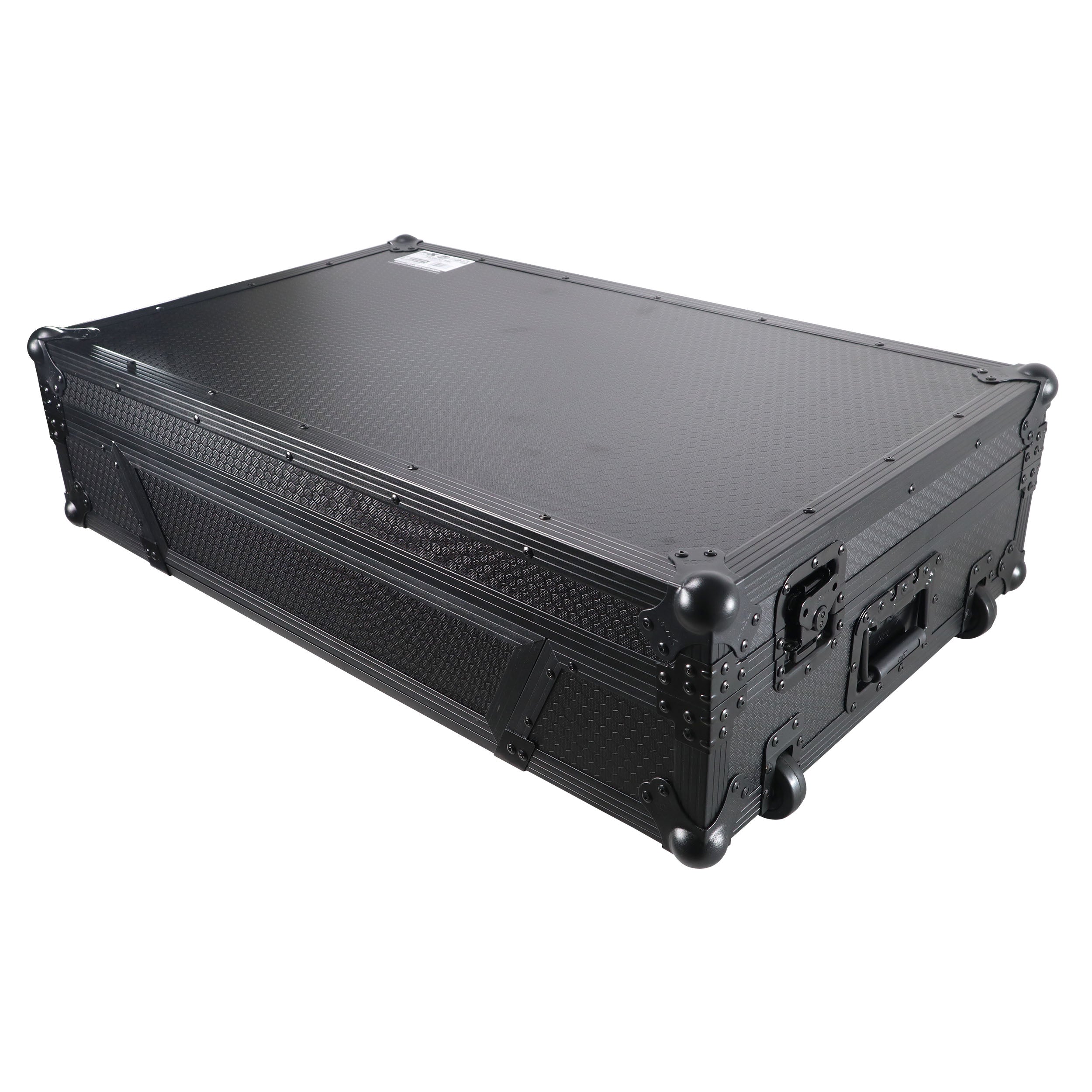 ATA Flight Case For Pioneer XDJ-XZ DJ Controller with 1U Rack Space and Wheels - Black