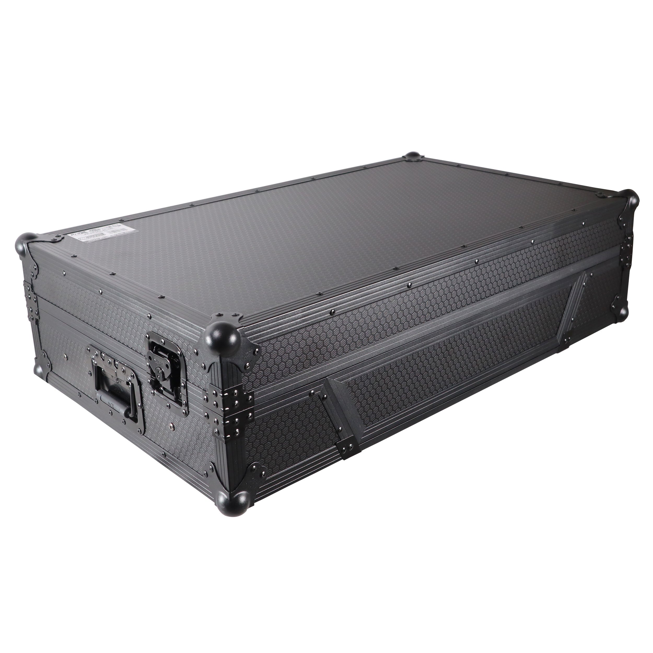 ATA Flight Case For Pioneer XDJ-XZ DJ Controller with Laptop Shelf 1U Rack Space and Wheels - Black