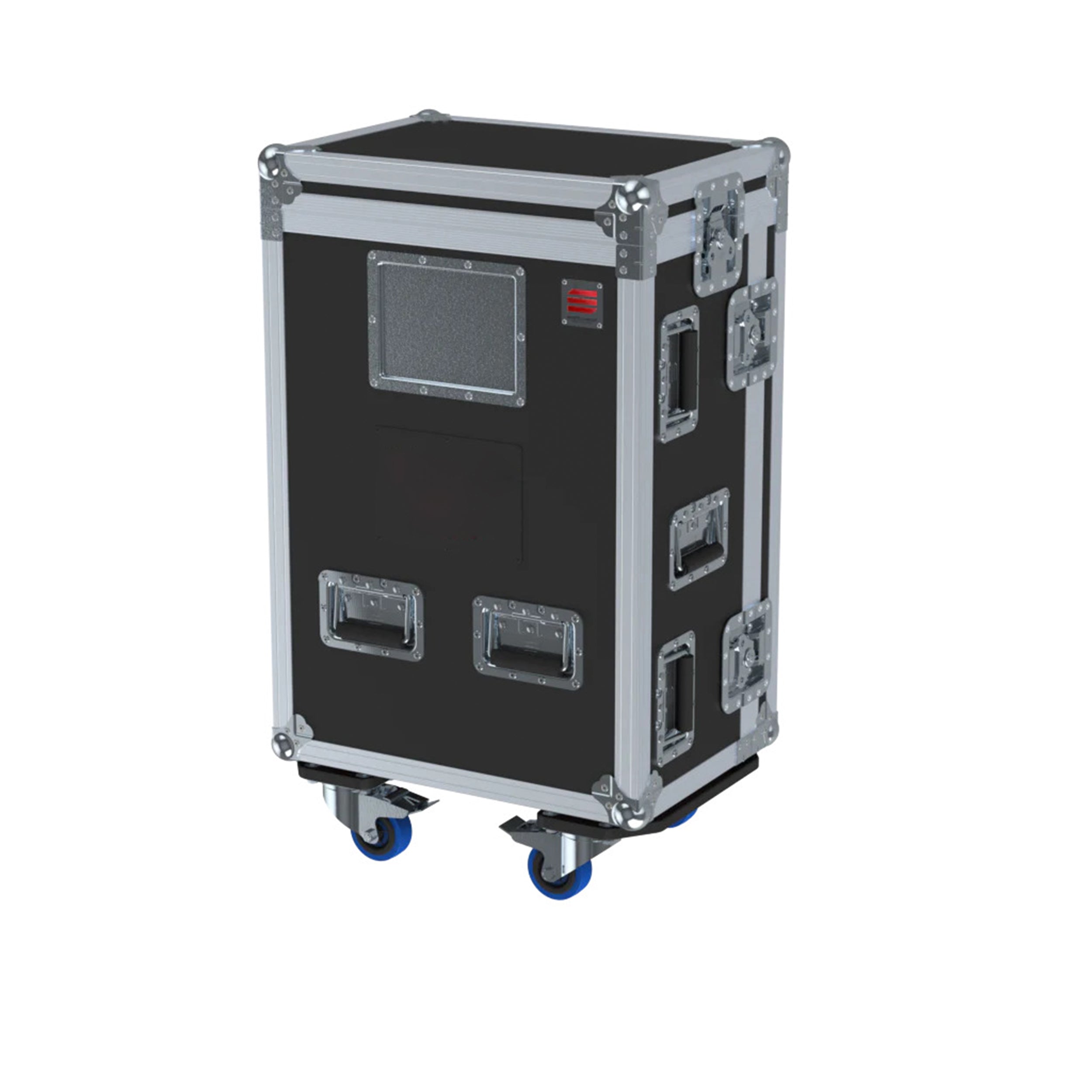 Flight Case for Allen & Heath dLive C1500 With Doghouse, Casters and Laptop Monitor Arm by Santosom