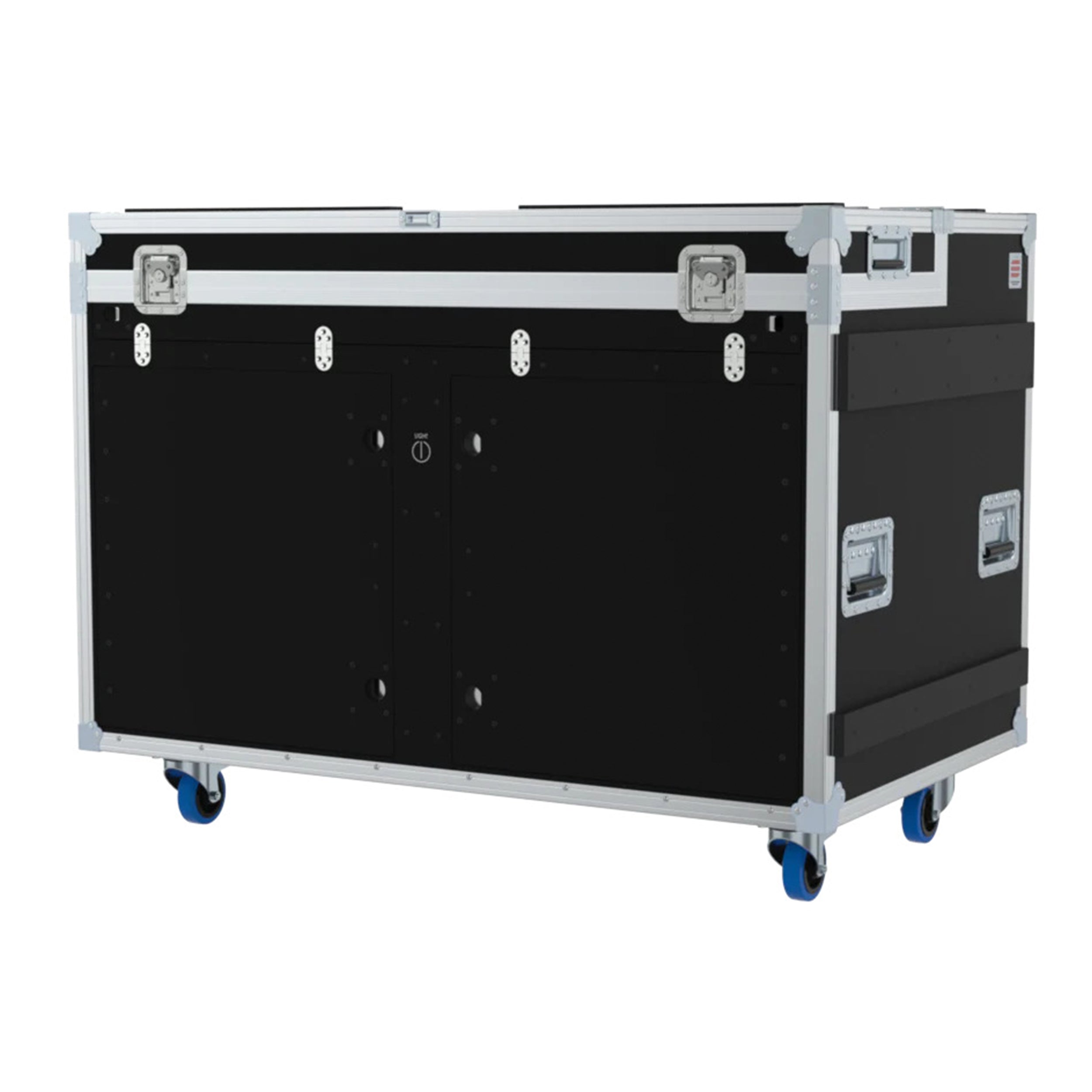 AVPro Case for Regie Double Sliding Slam Door Rack 2x (12U+2U) and 4 Monitors by Santosom