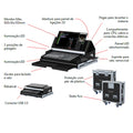 Flight case for Avolites Obsidian Control NX Wing Lighting controller by Santosom