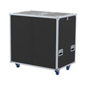 2x22U Rack Double Sliding Slam Door Rack Case 22" deep by Santosom