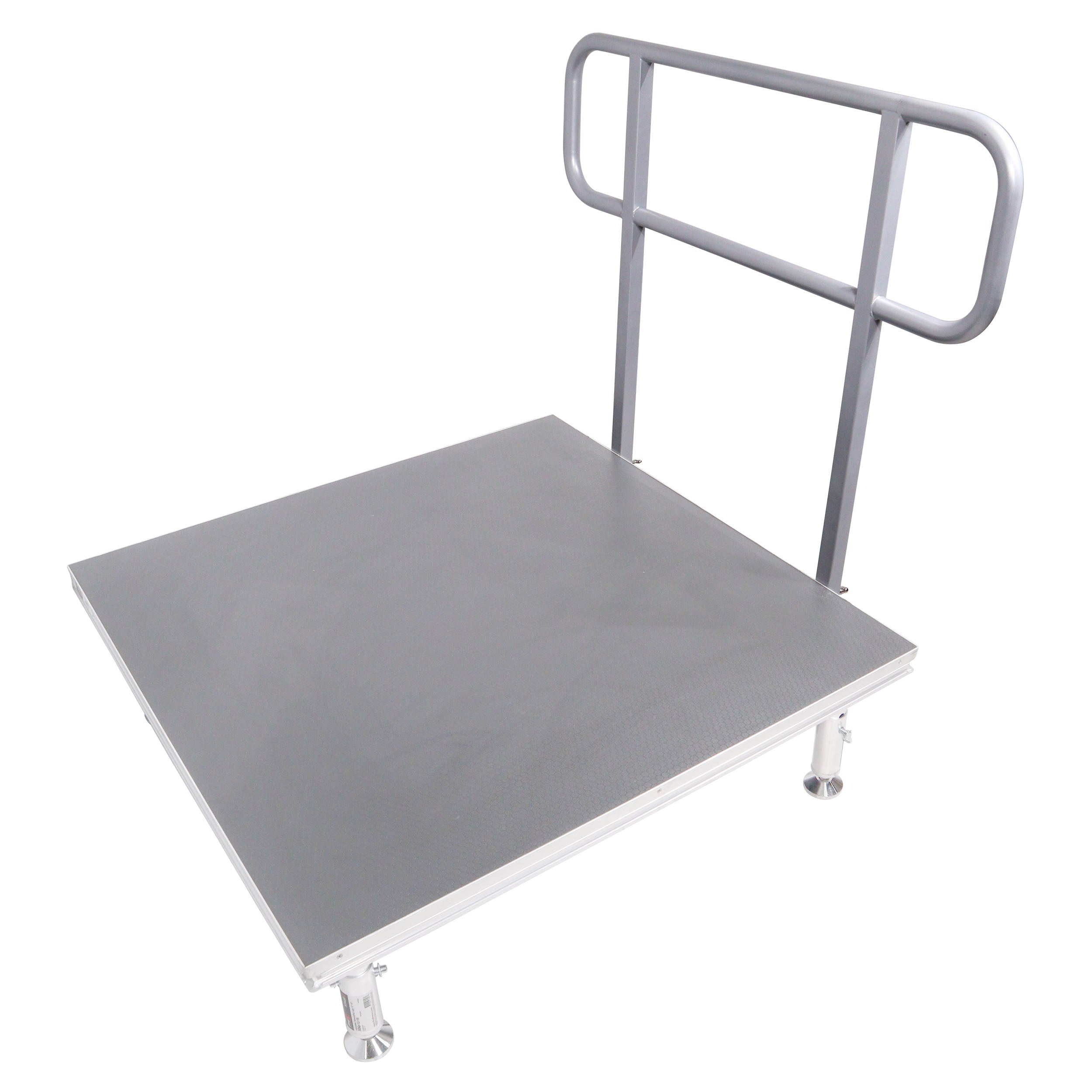 2PCS 4 FT Professional Single Guard Rail for StageQ Portable Stage Platform