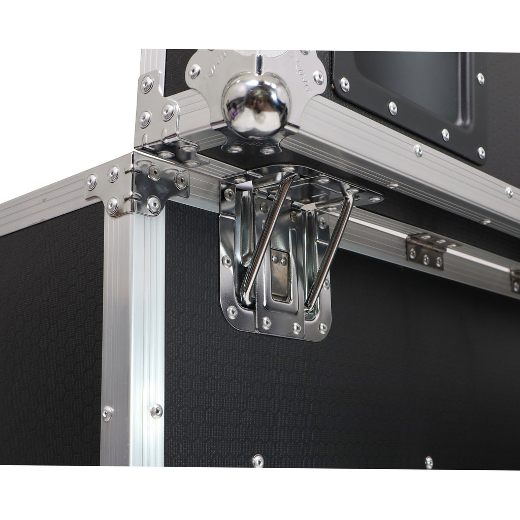 300 Style Moving Head Transport Case for 2 Units with Casters