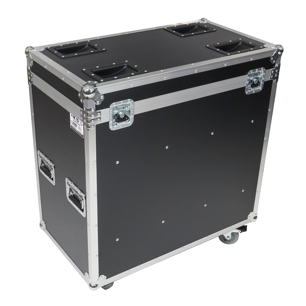300 Style Moving Head Transport Case for 2 Units with Casters