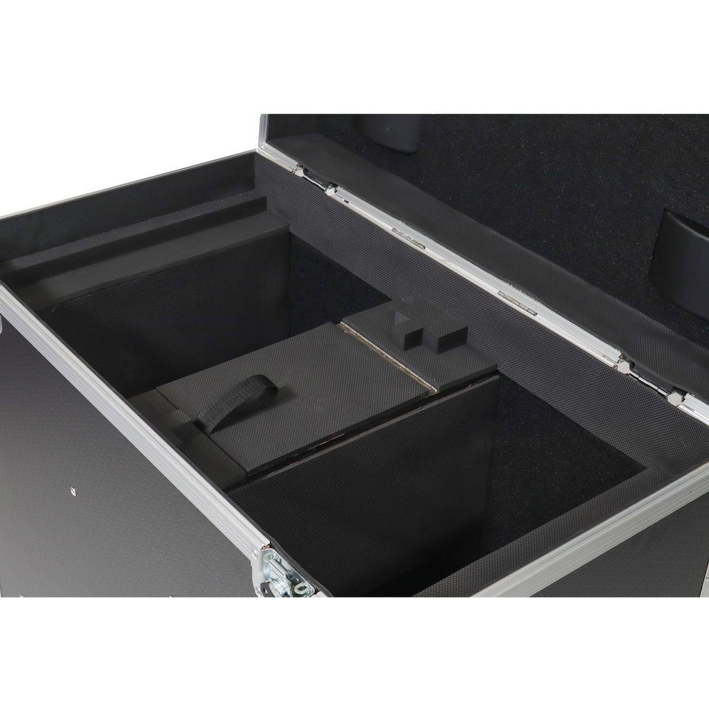 300 Style Moving Head Transport Case for 2 Units with Casters